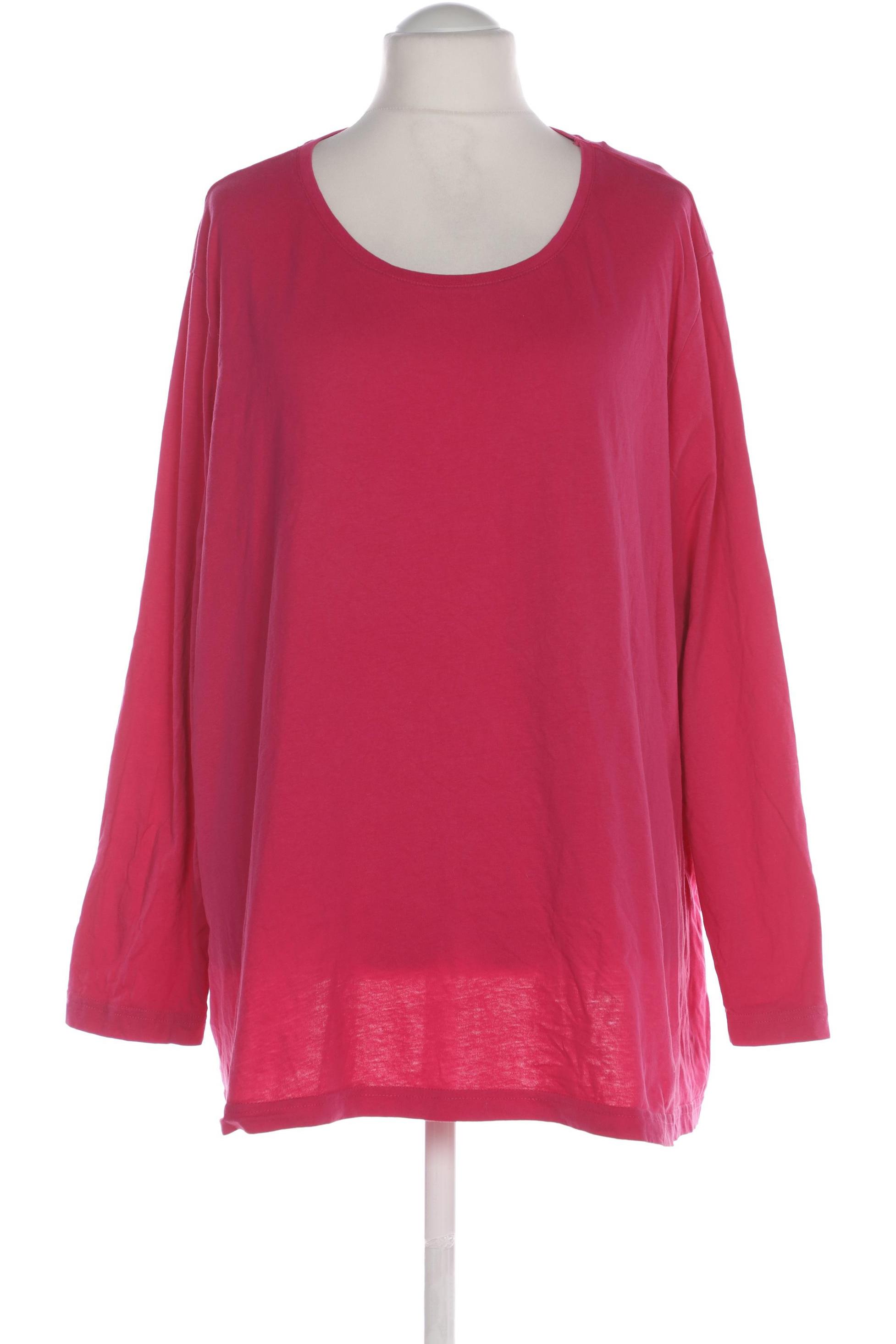 

Ulla Popken Damen Langarmshirt, pink, Gr. 58