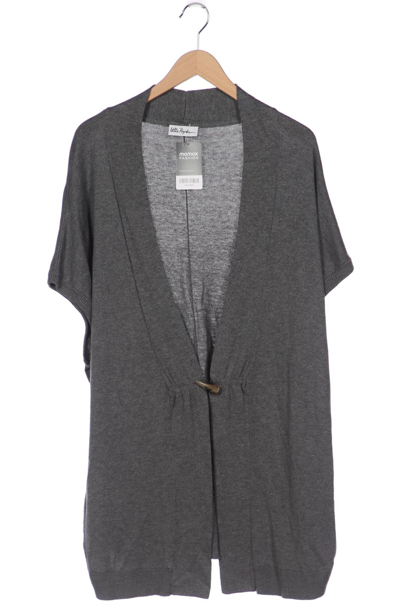 

Ulla Popken Damen Strickjacke, grau, Gr. 46
