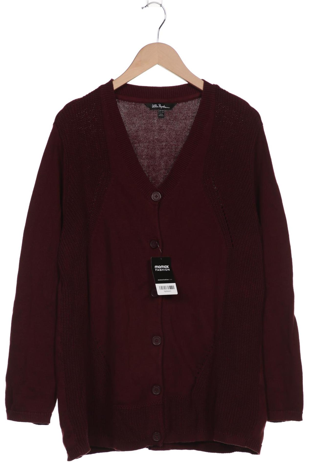 

Ulla Popken Damen Strickjacke, bordeaux