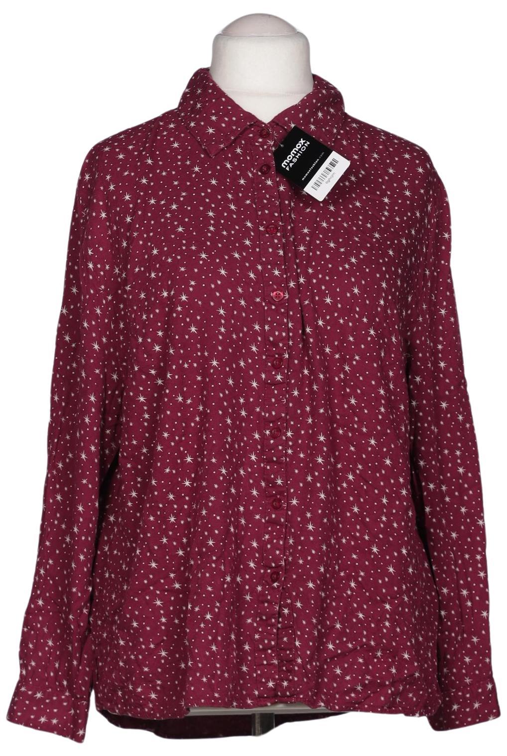 

Ulla Popken Damen Bluse, bordeaux, Gr. 52