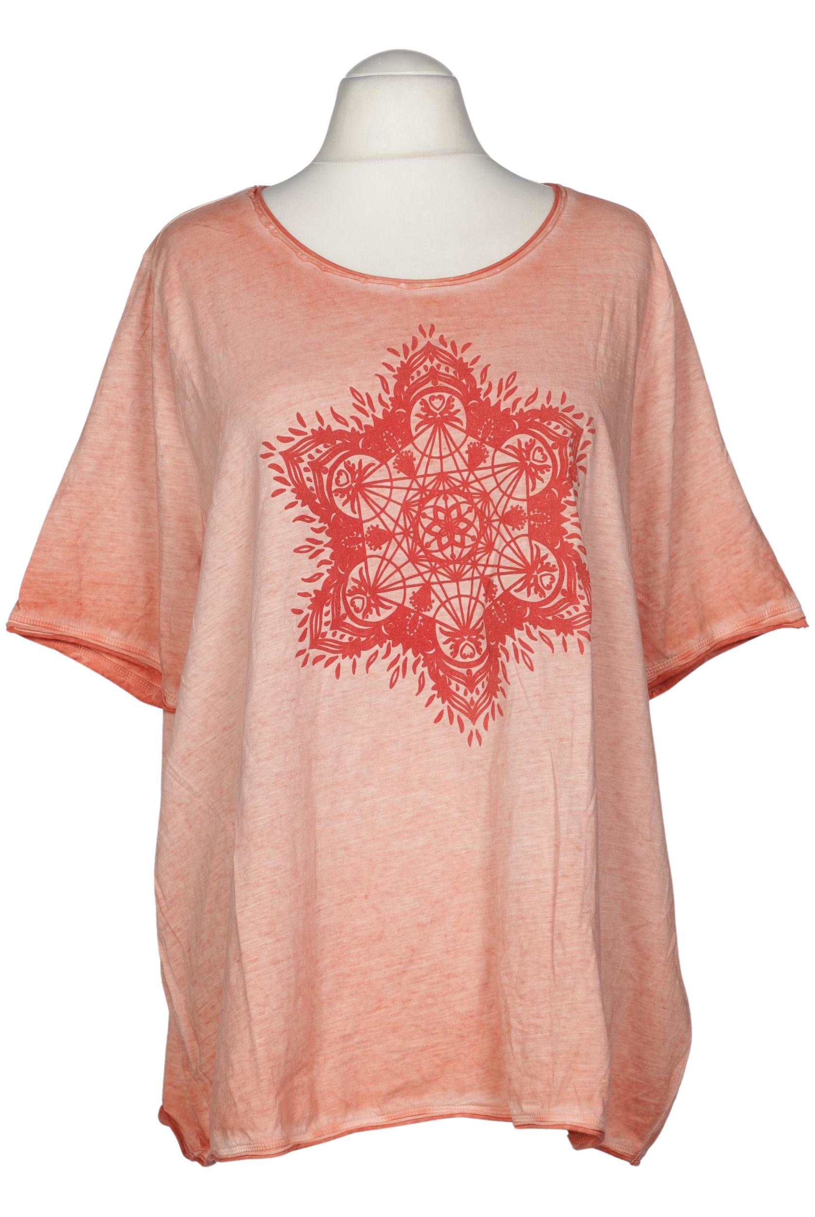 

Ulla Popken Damen T-Shirt, orange, Gr. 54