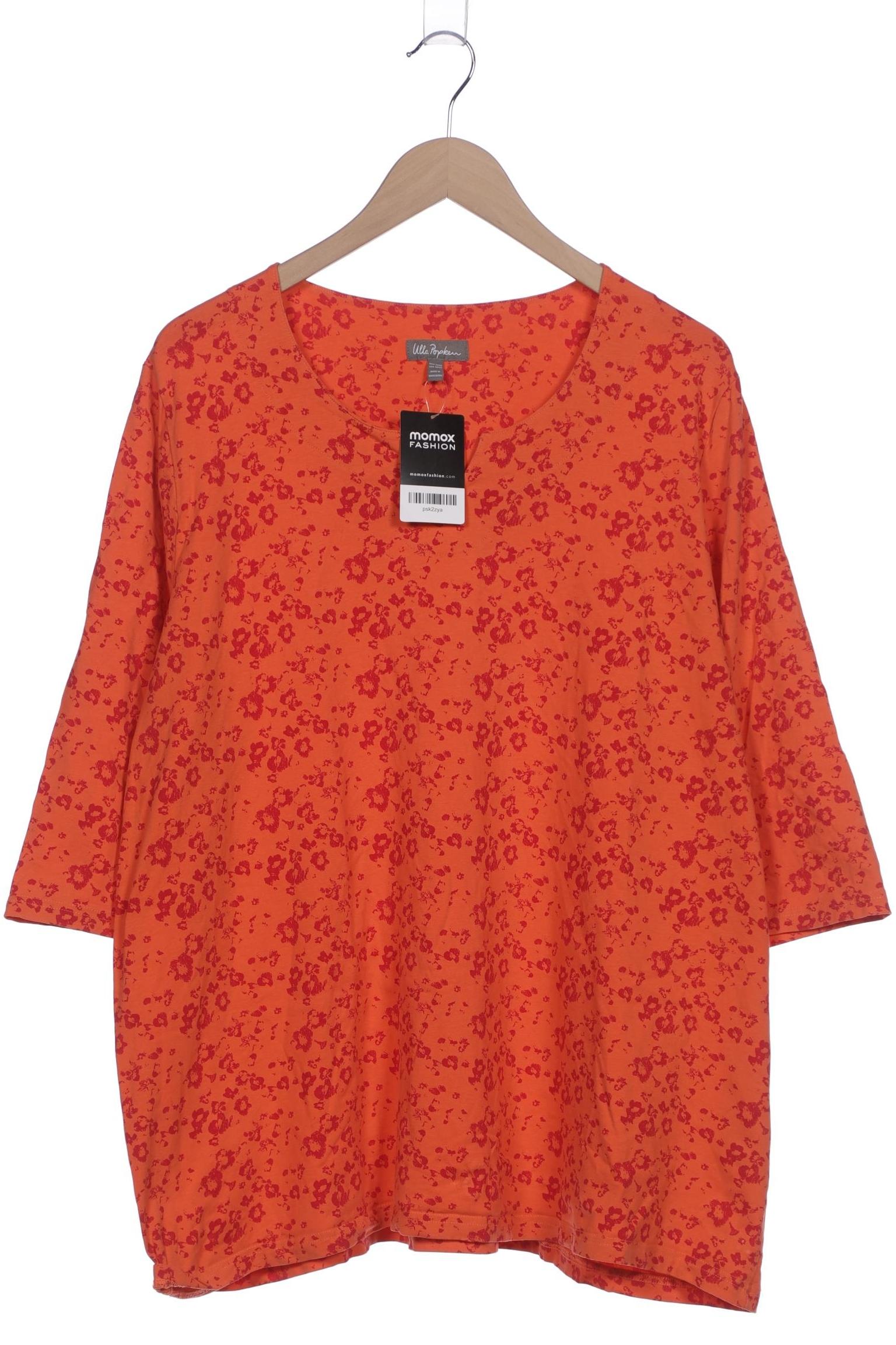 

Ulla Popken Damen Langarmshirt, orange, Gr. 50