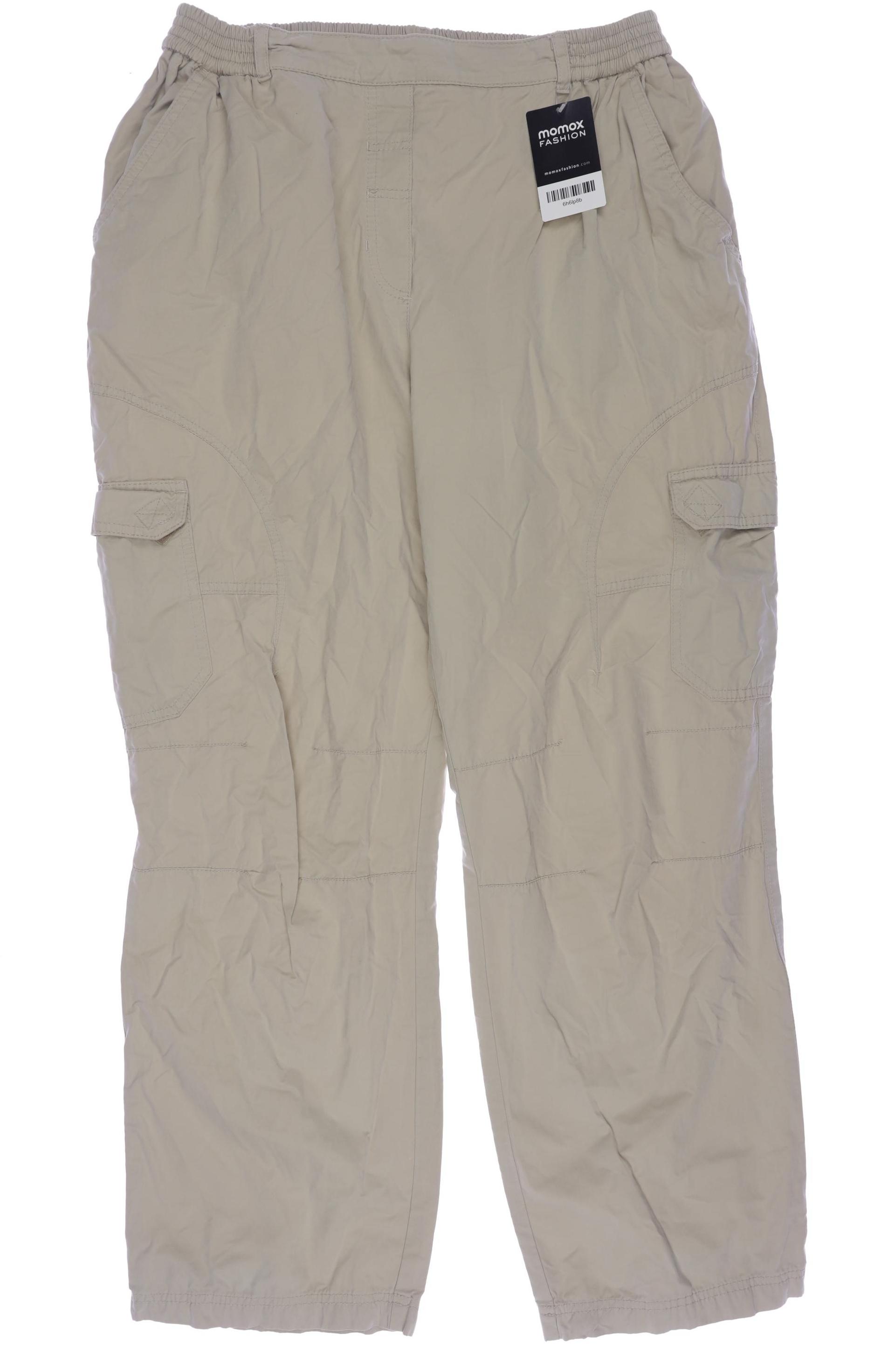 

Ulla Popken Damen Stoffhose, beige, Gr. 46