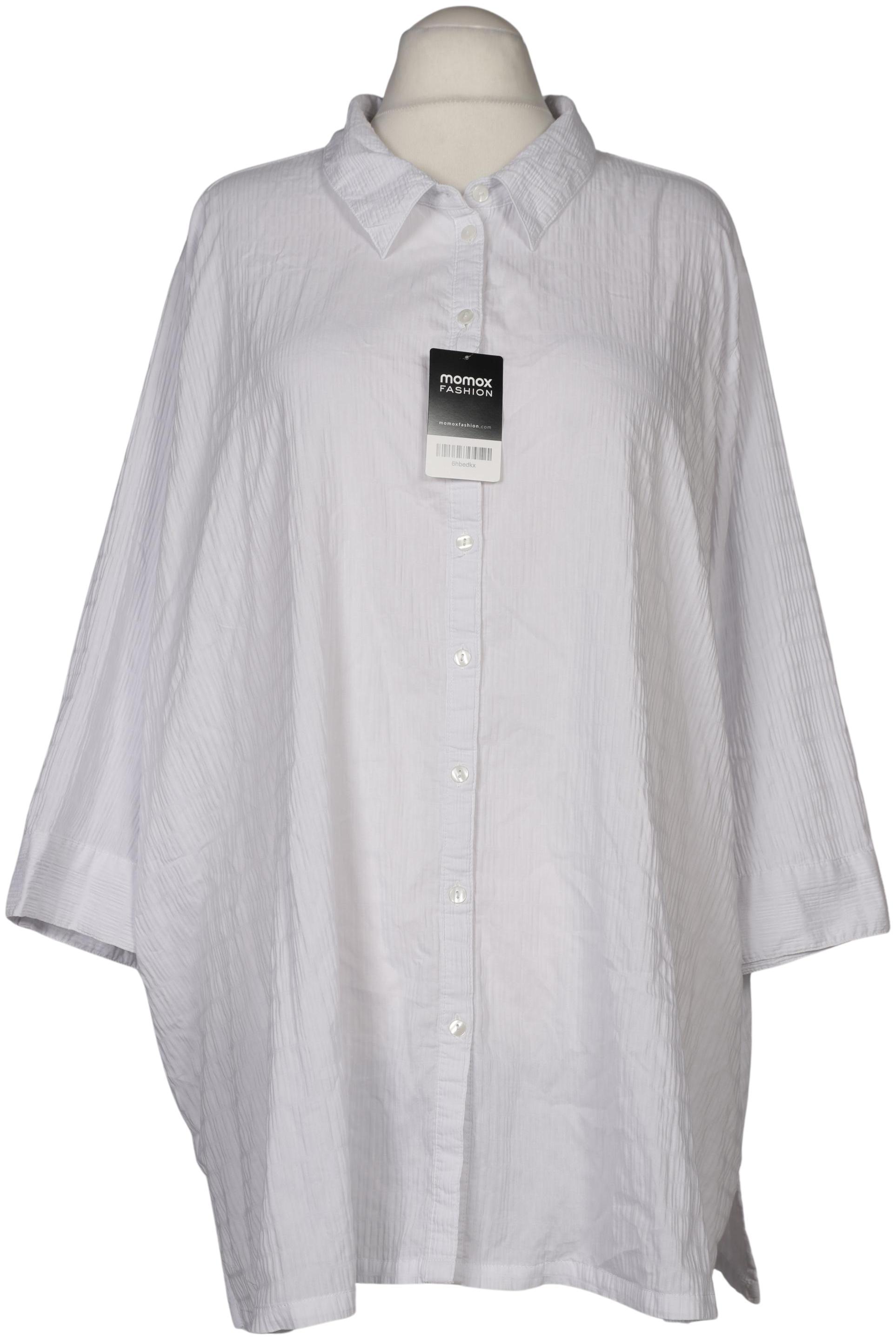 

Ulla Popken Damen Bluse, weiß, Gr. 58