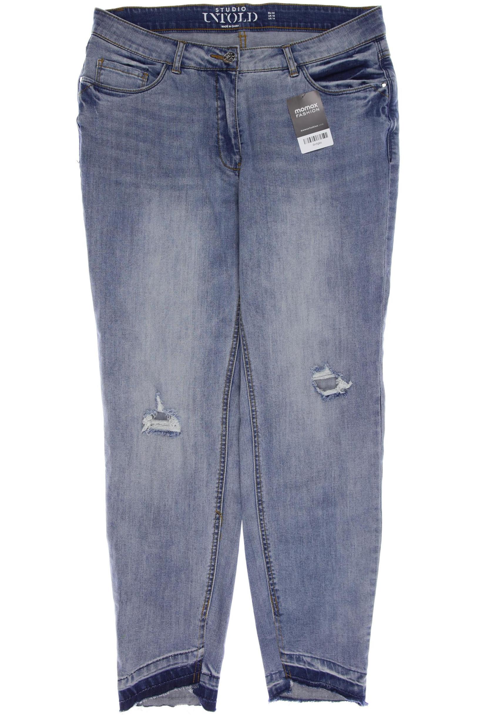 

Ulla Popken Damen Jeans, marineblau, Gr. 44
