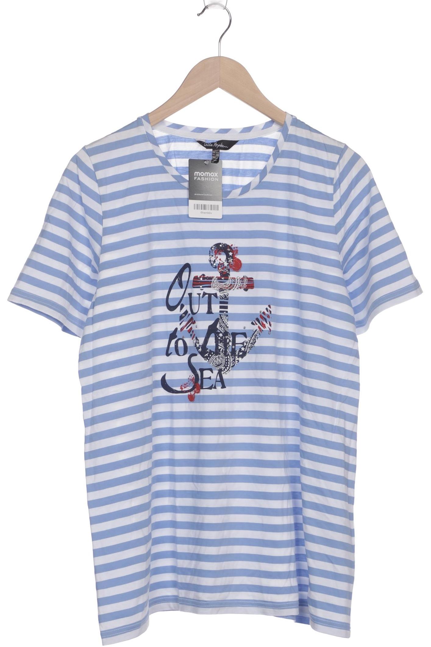 

Ulla Popken Damen T-Shirt, hellblau, Gr. 42