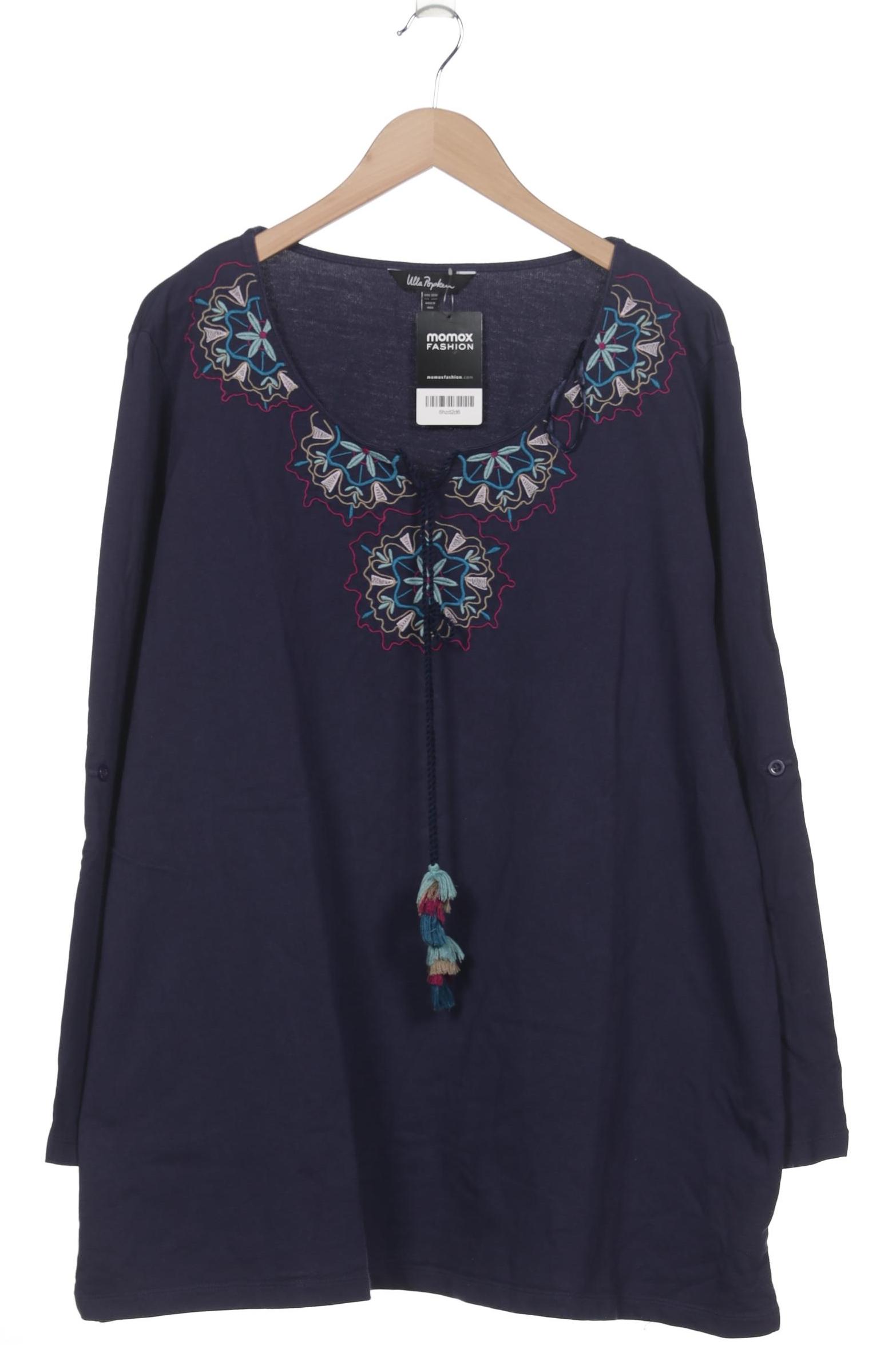 

Ulla Popken Damen Langarmshirt, marineblau, Gr. 50