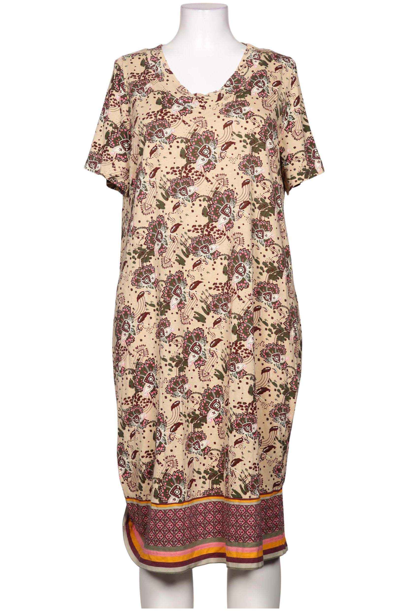 

Ulla Popken Damen Kleid, beige, Gr. 46