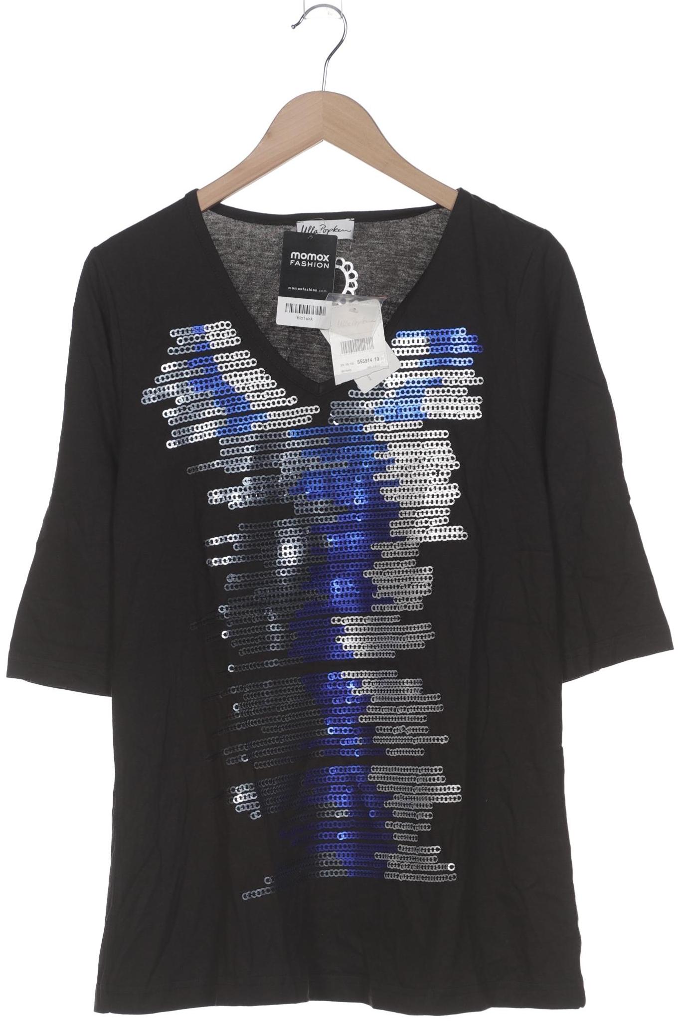 

Ulla Popken Damen T-Shirt, schwarz, Gr. 42