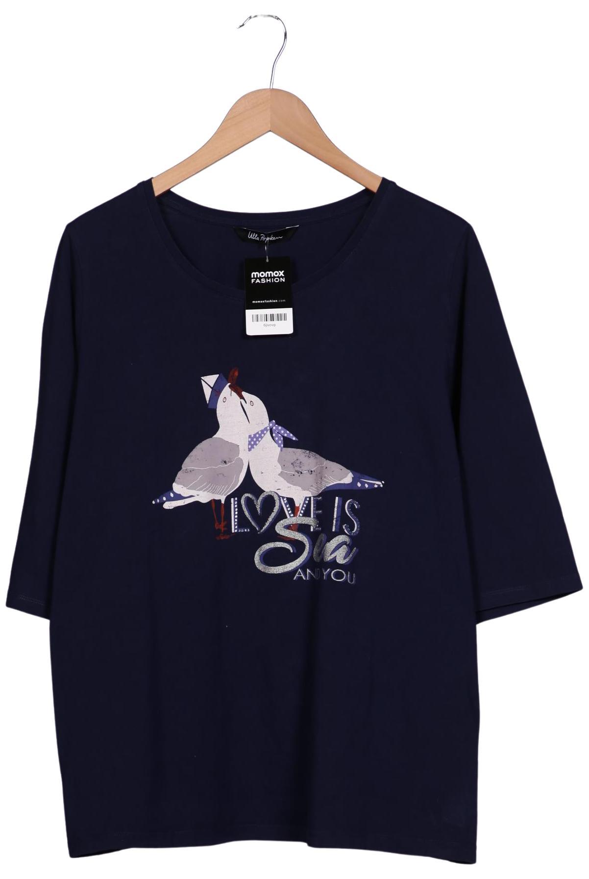 

Ulla Popken Damen T-Shirt, marineblau, Gr. 48