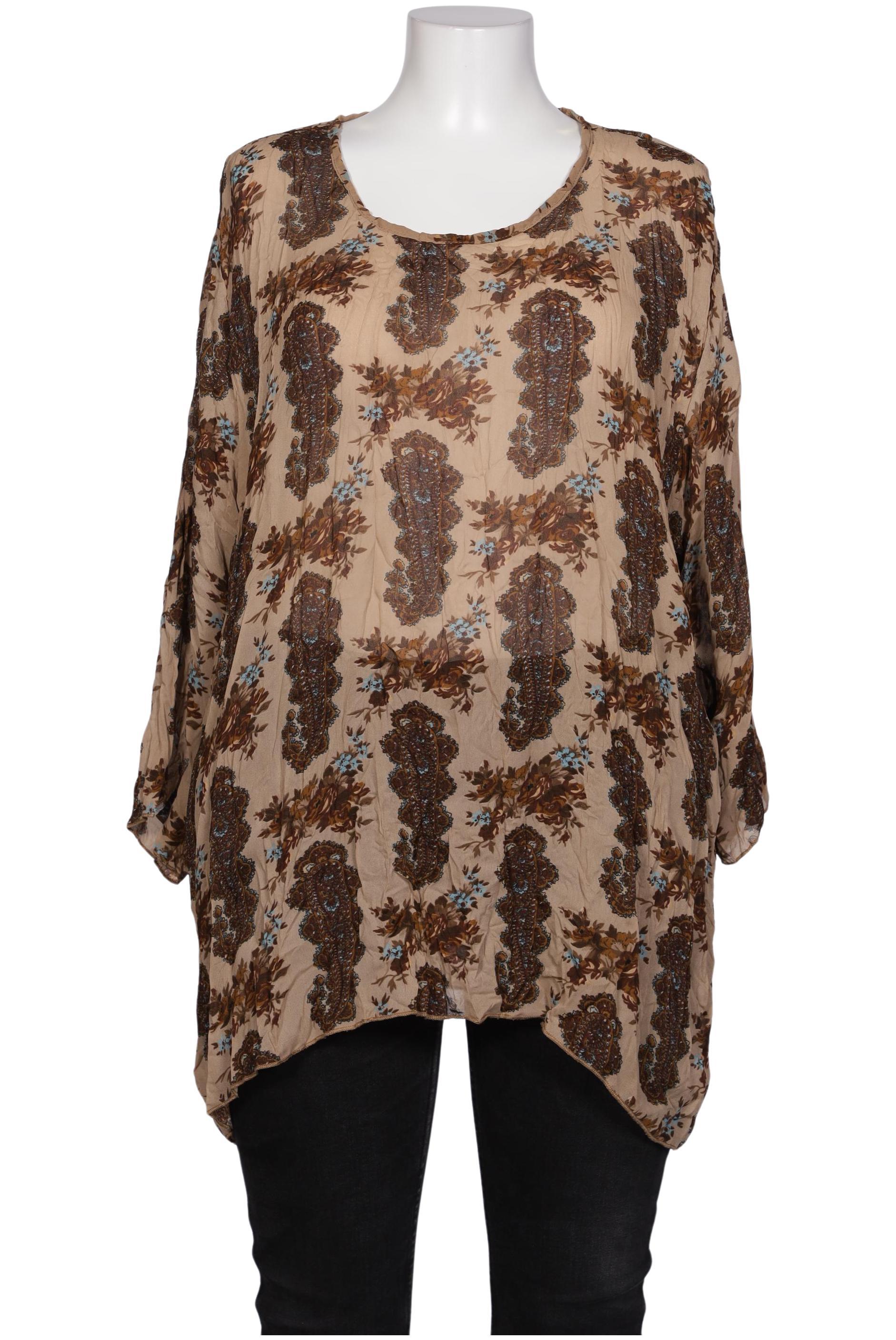 

Ulla Popken Damen Bluse, braun, Gr. 46