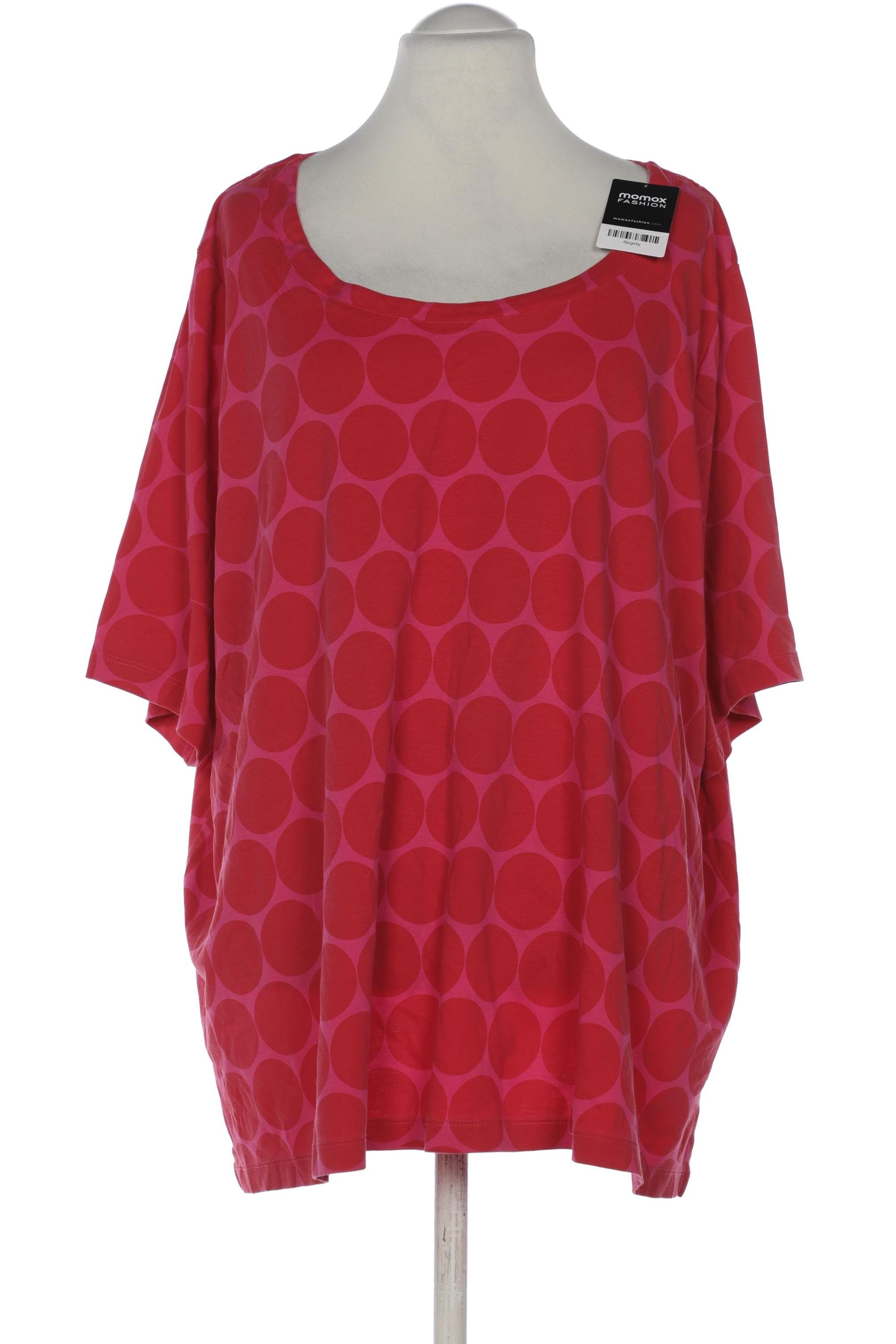 

Ulla Popken Damen T-Shirt, rot, Gr. 58