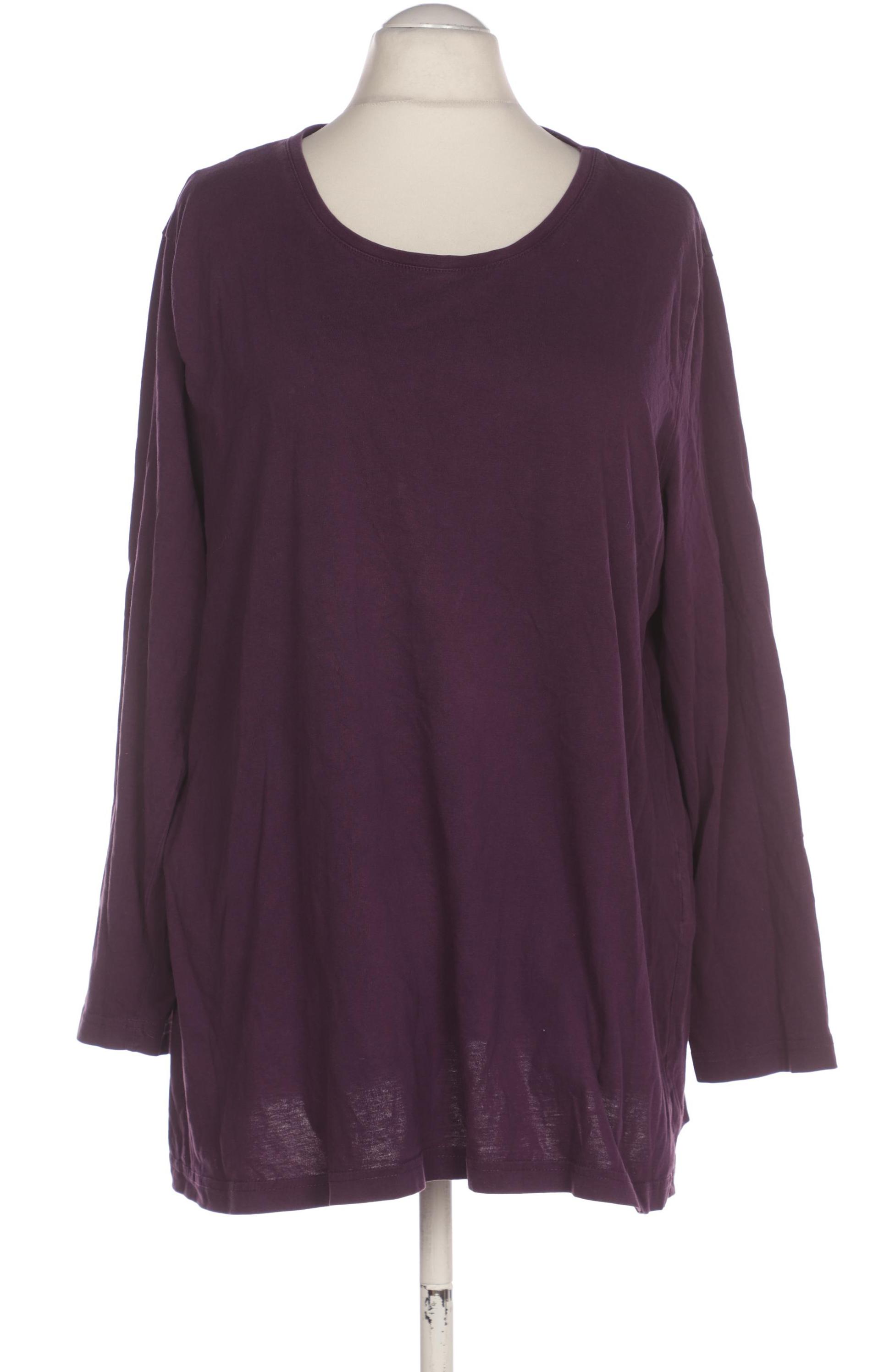 

Ulla Popken Damen Langarmshirt, flieder, Gr. 54