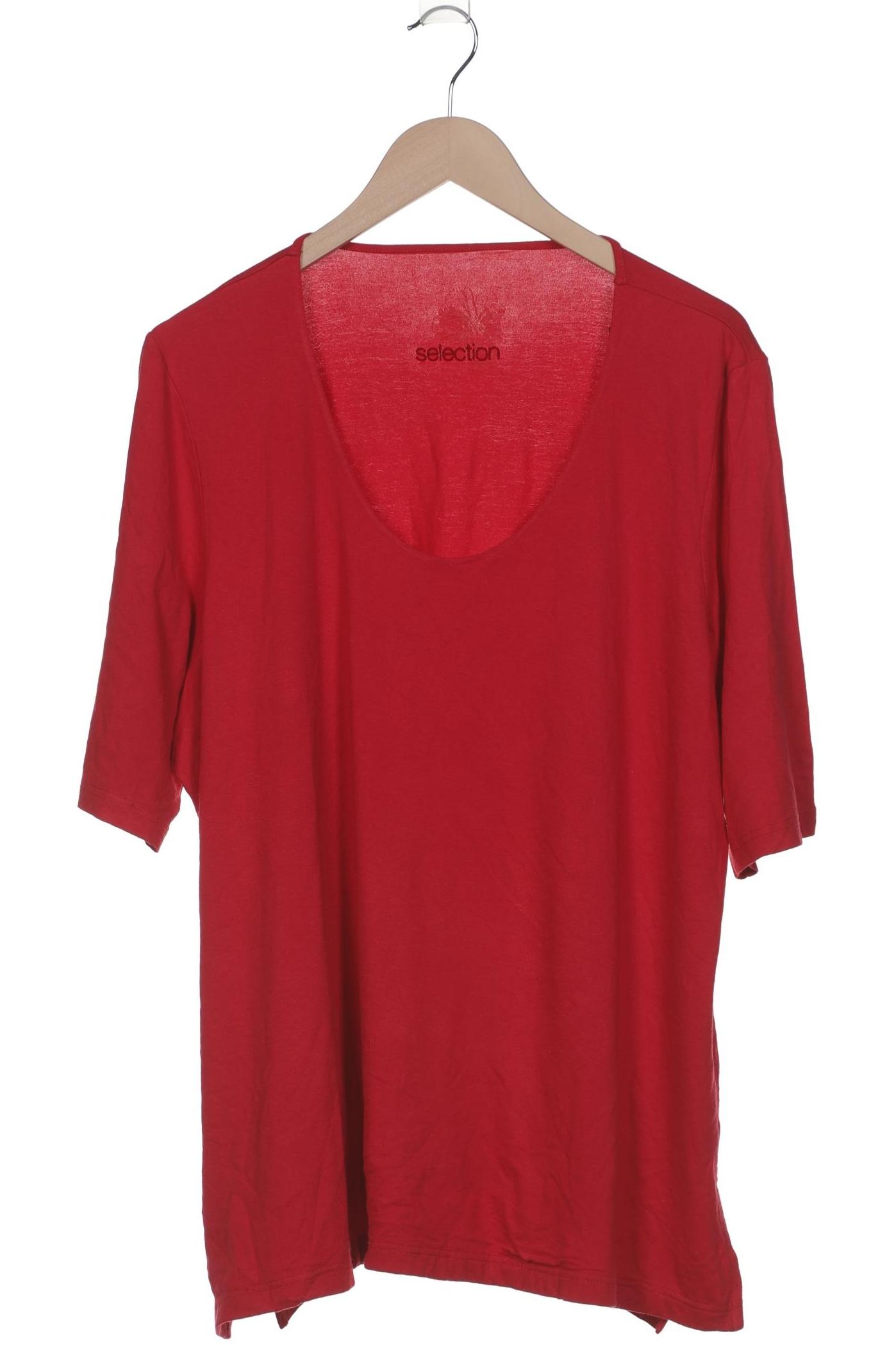 

Ulla Popken Damen T-Shirt, rot, Gr. 50
