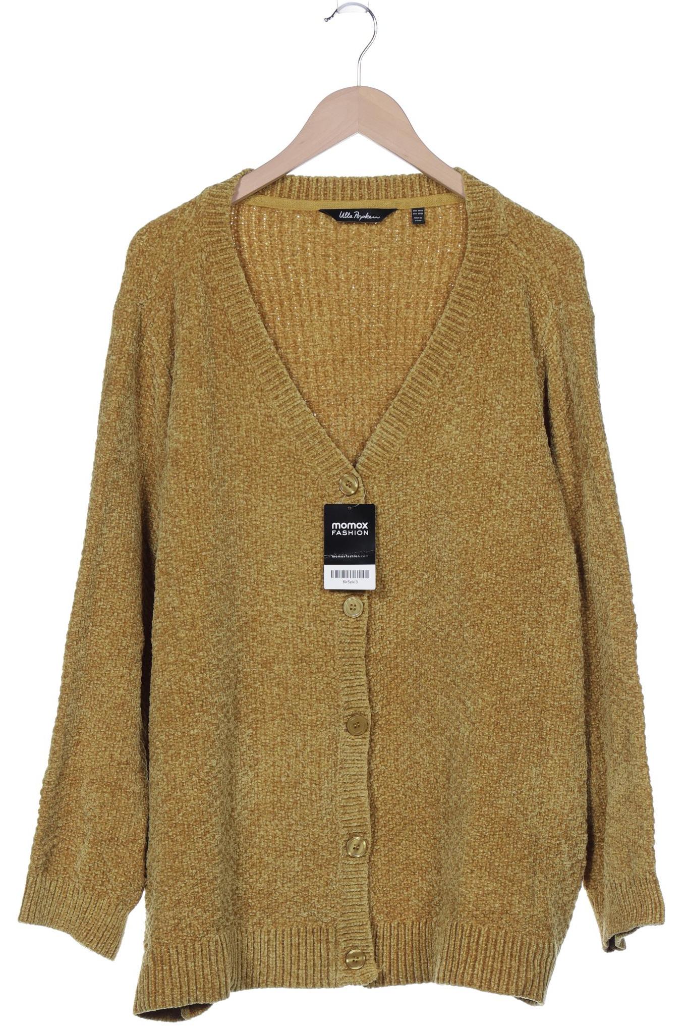 

Ulla Popken Damen Strickjacke, gelb