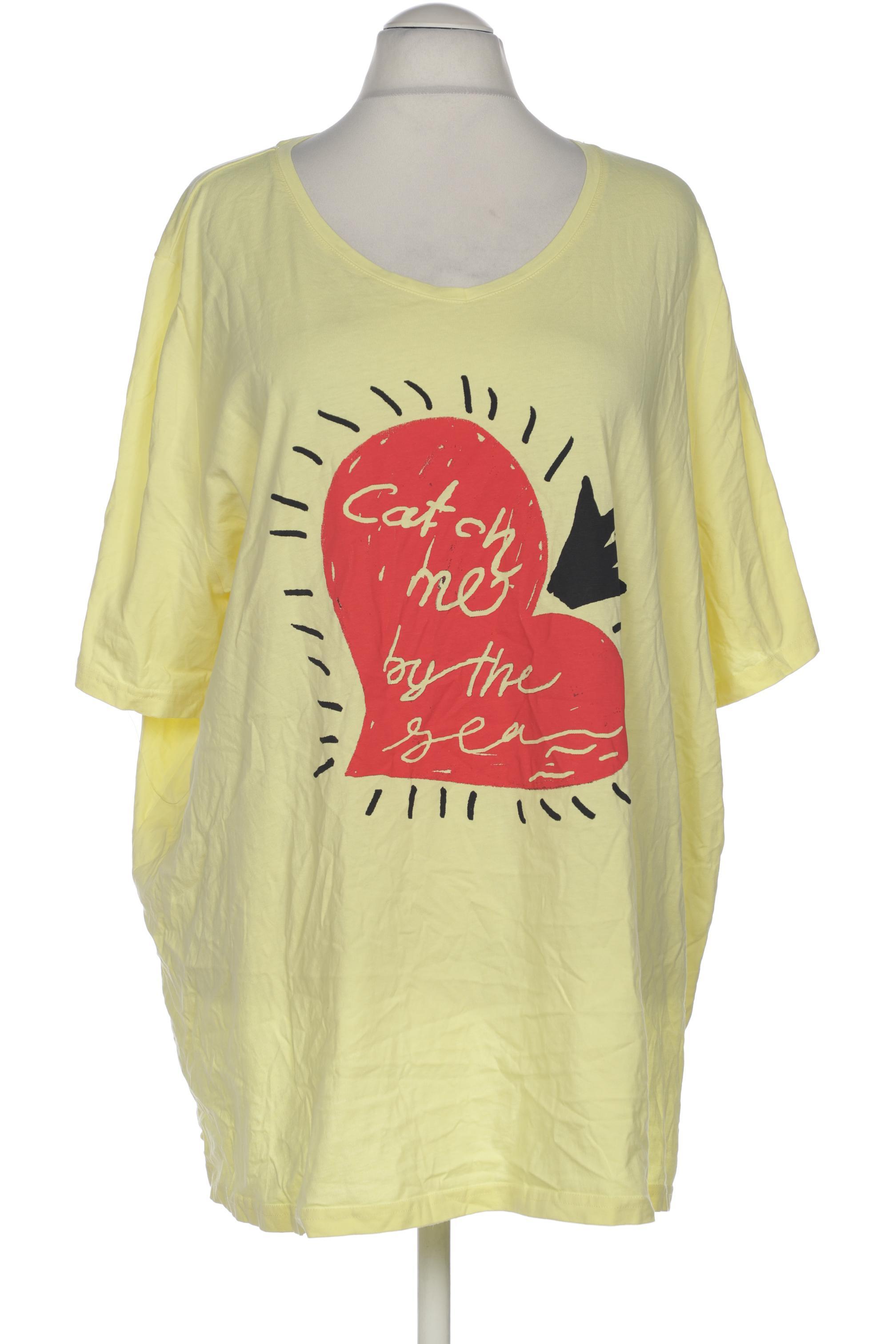 

Ulla Popken Damen T-Shirt, gelb, Gr. 58