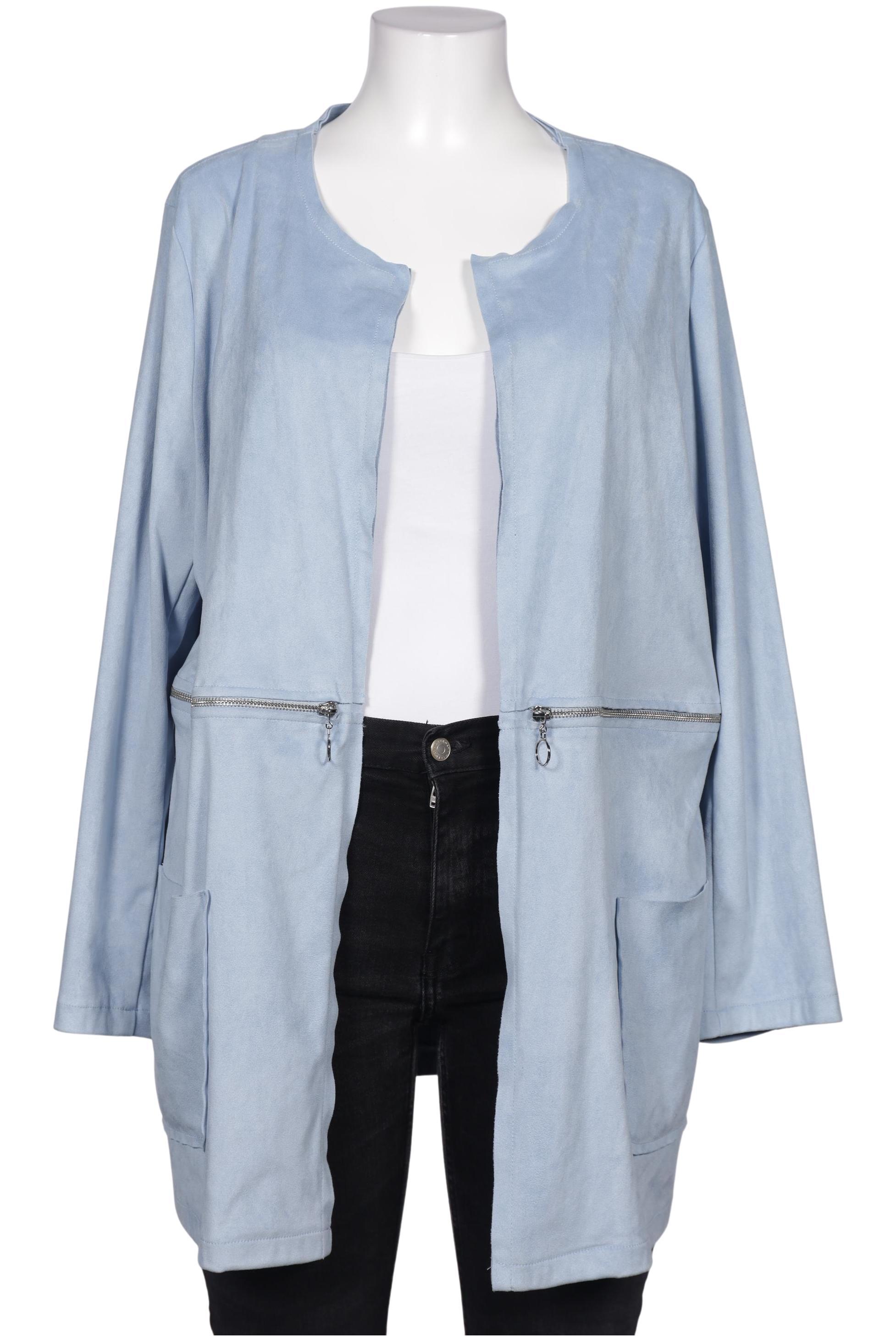 Thumbnail - Ulla Popken Damen Strickjacke, hellblau, Gr. 46