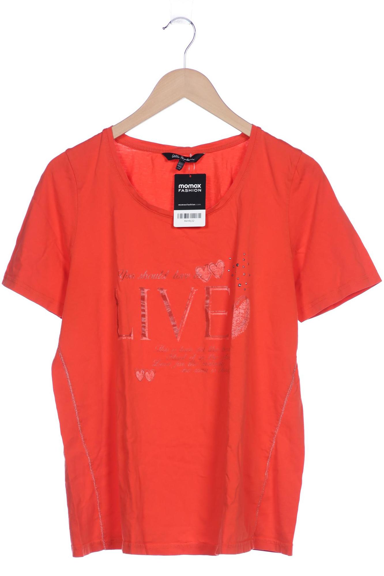 

Ulla Popken Damen T-Shirt, orange, Gr. 42