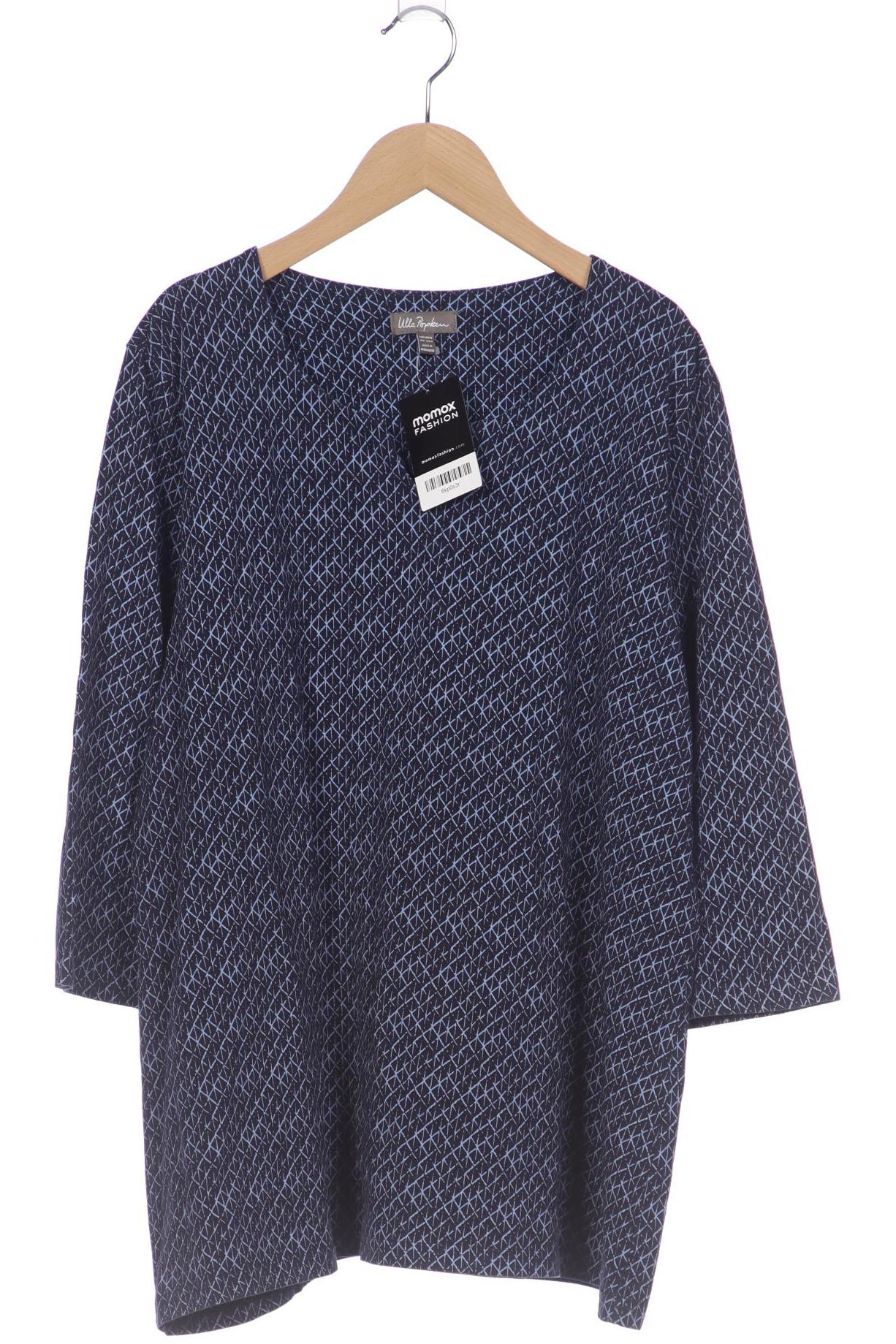 

Ulla Popken Damen Langarmshirt, marineblau, Gr. 46
