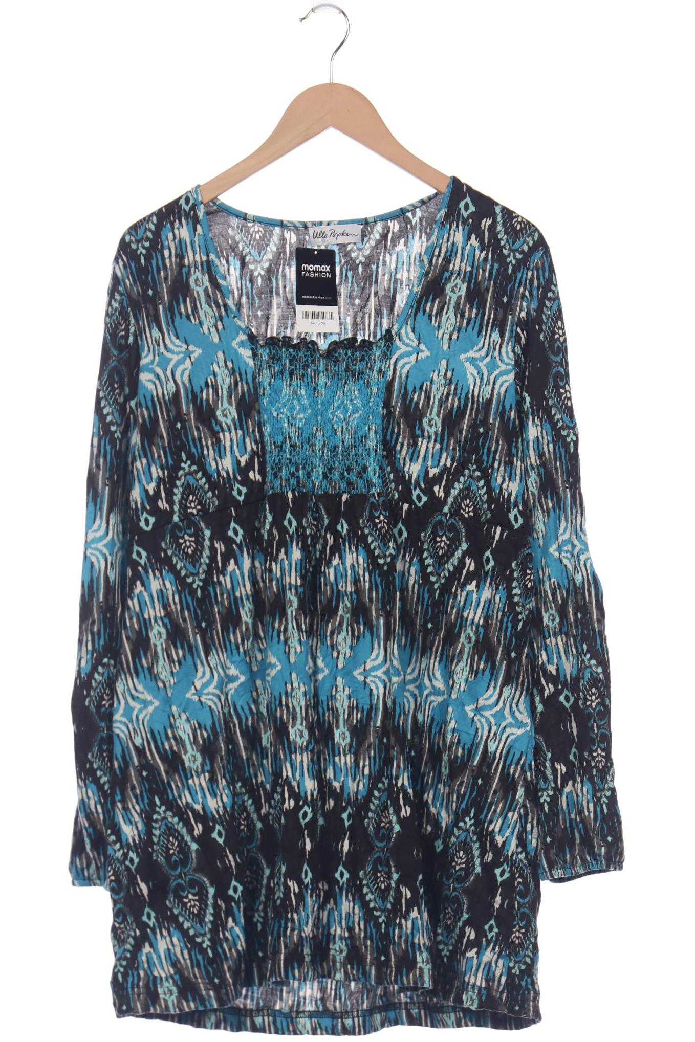

Ulla Popken Damen Langarmshirt, blau, Gr. 42