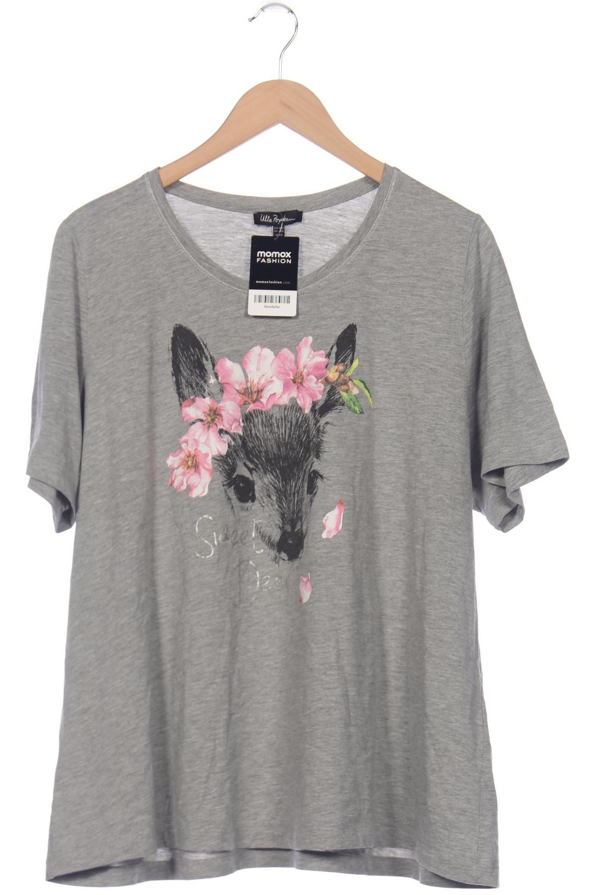 

Ulla Popken Damen T-Shirt, grau, Gr. 50