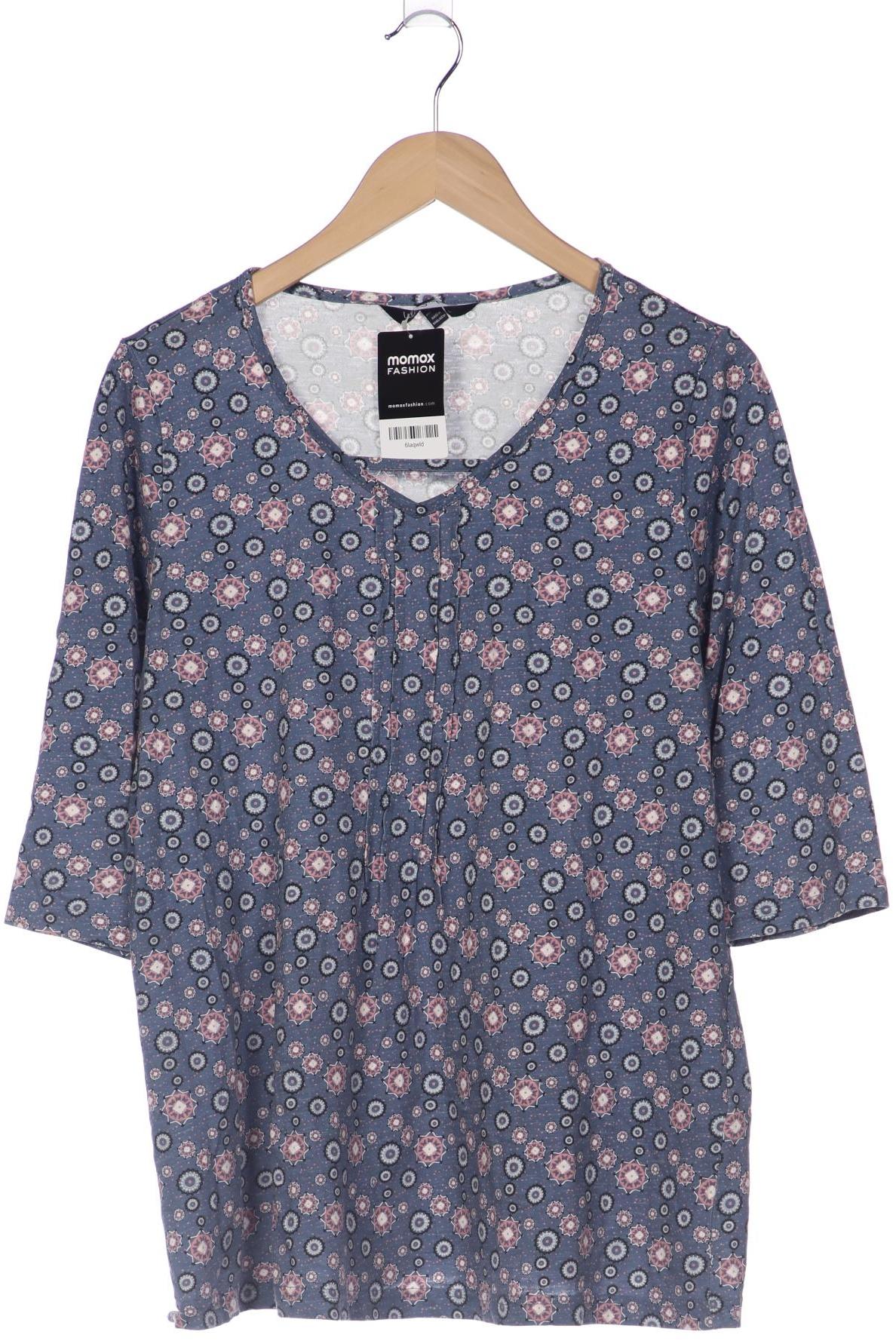 

Ulla Popken Damen Langarmshirt, blau, Gr. 42
