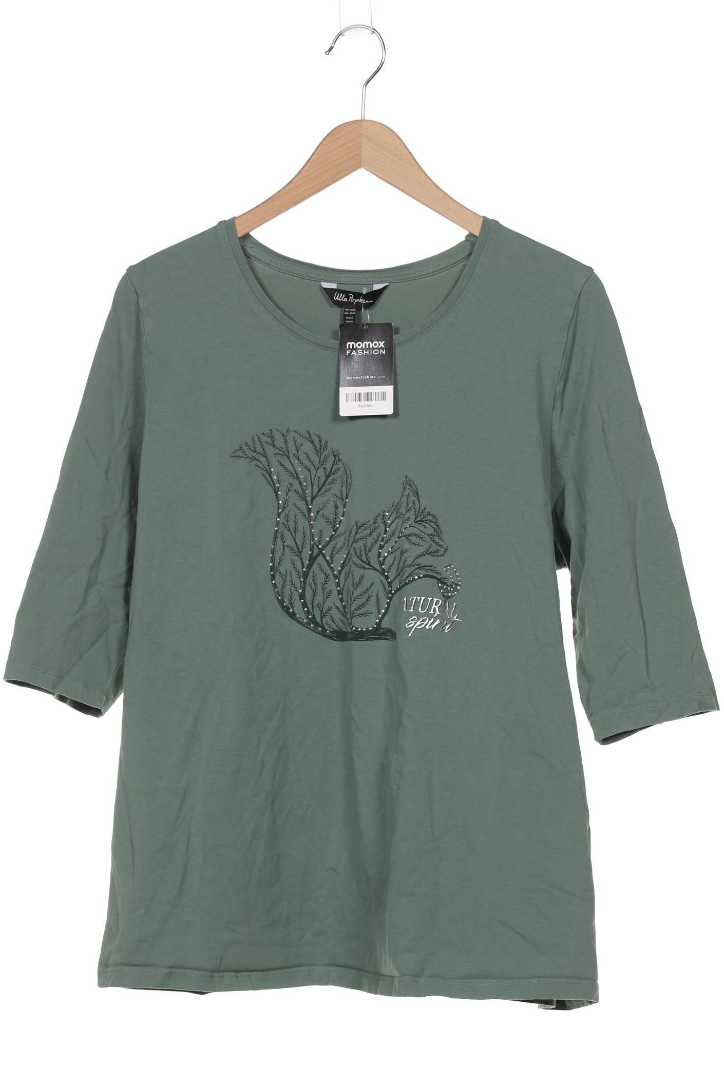 

Ulla Popken Damen T-Shirt, türkis, Gr. 50