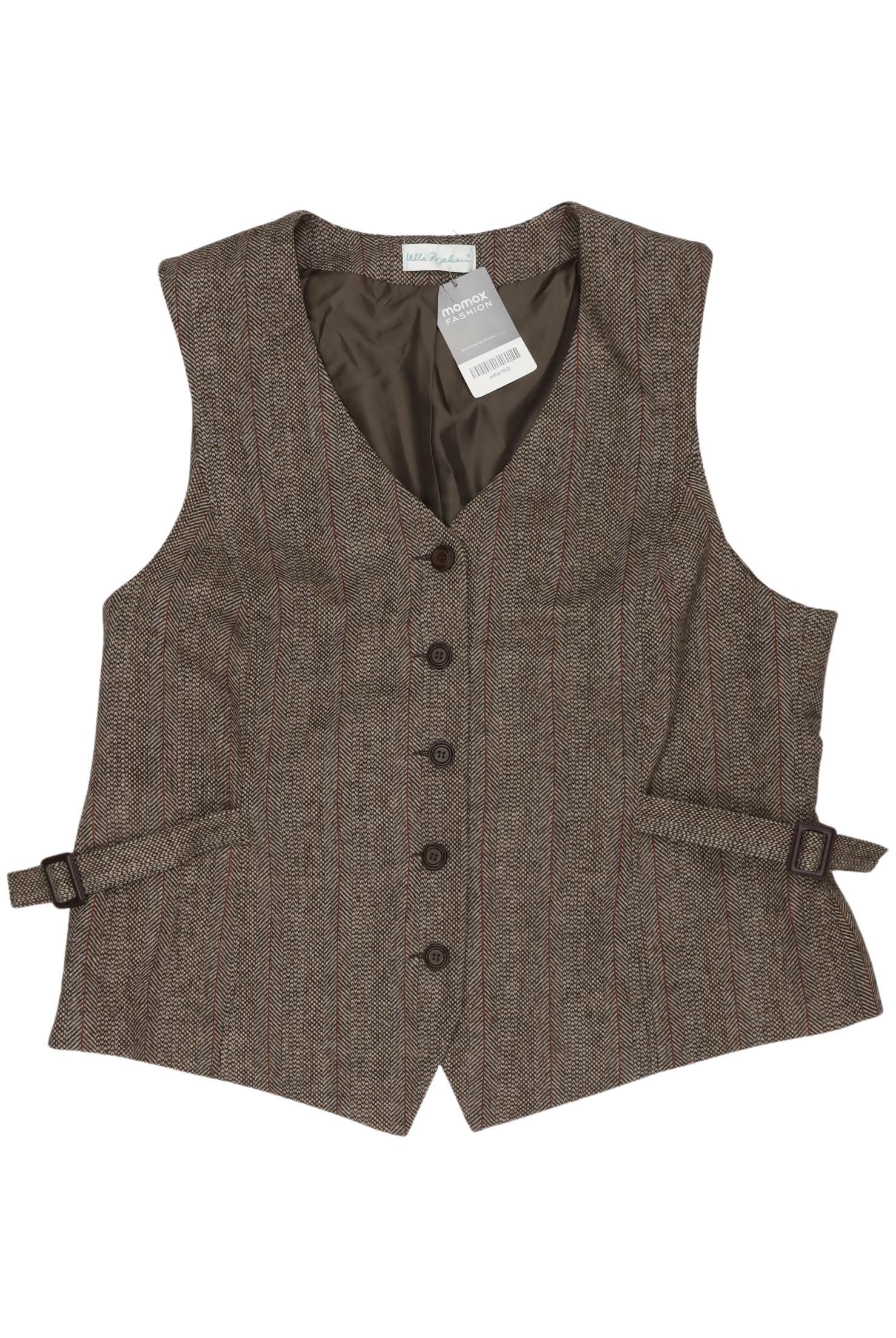 

Ulla Popken Damen Weste, braun, Gr. 48