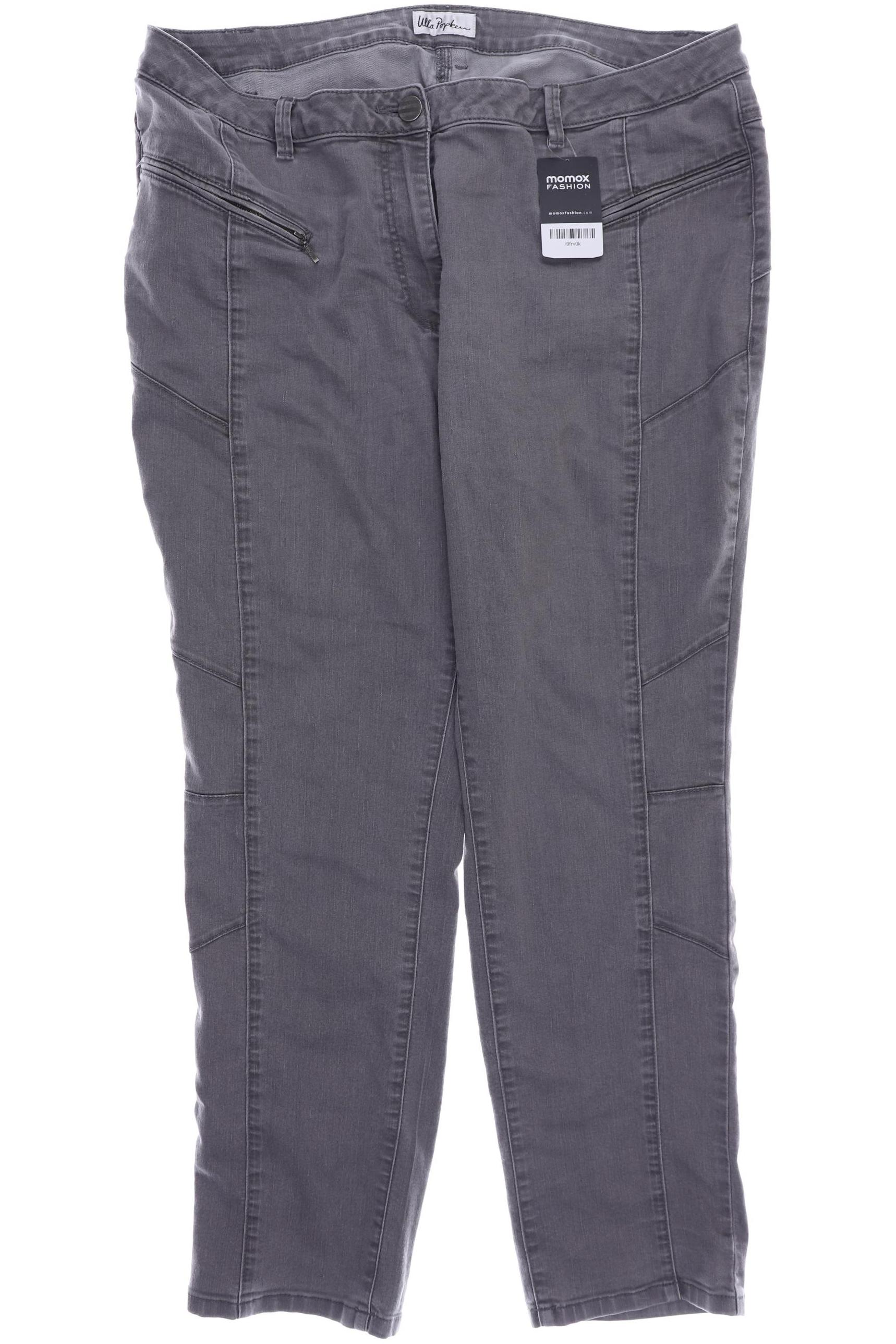 

Ulla Popken Damen Jeans, grau, Gr. 50