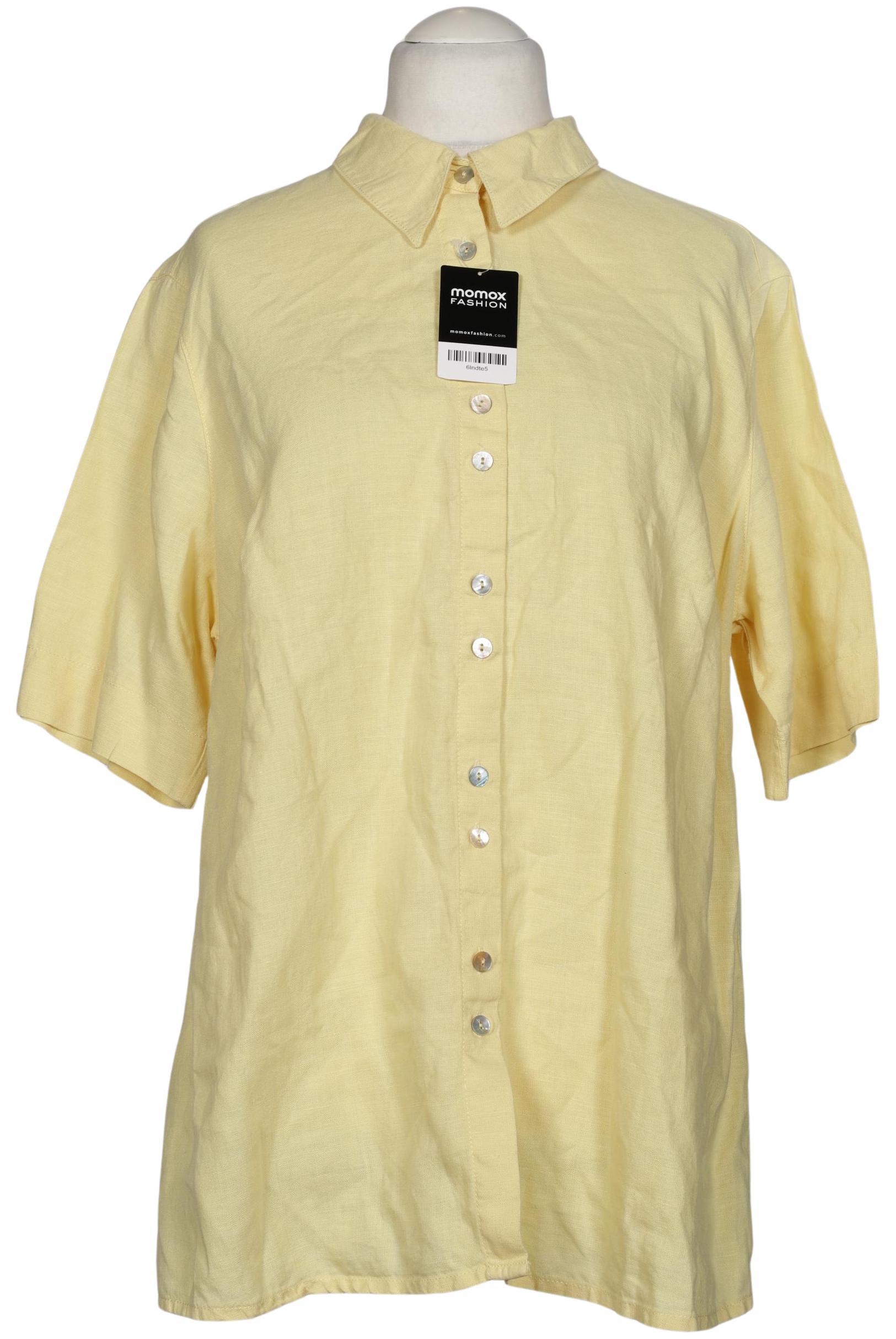 

Ulla Popken Damen Bluse, gelb, Gr. 46