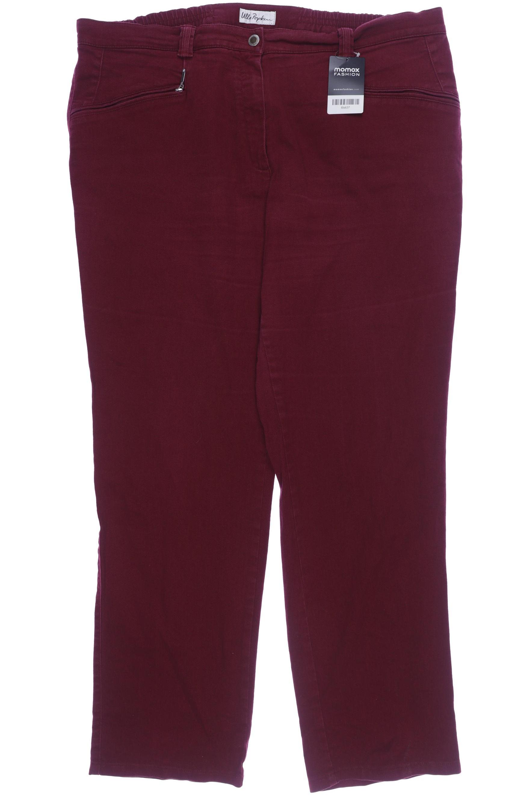 

Ulla Popken Damen Jeans, bordeaux, Gr. 50