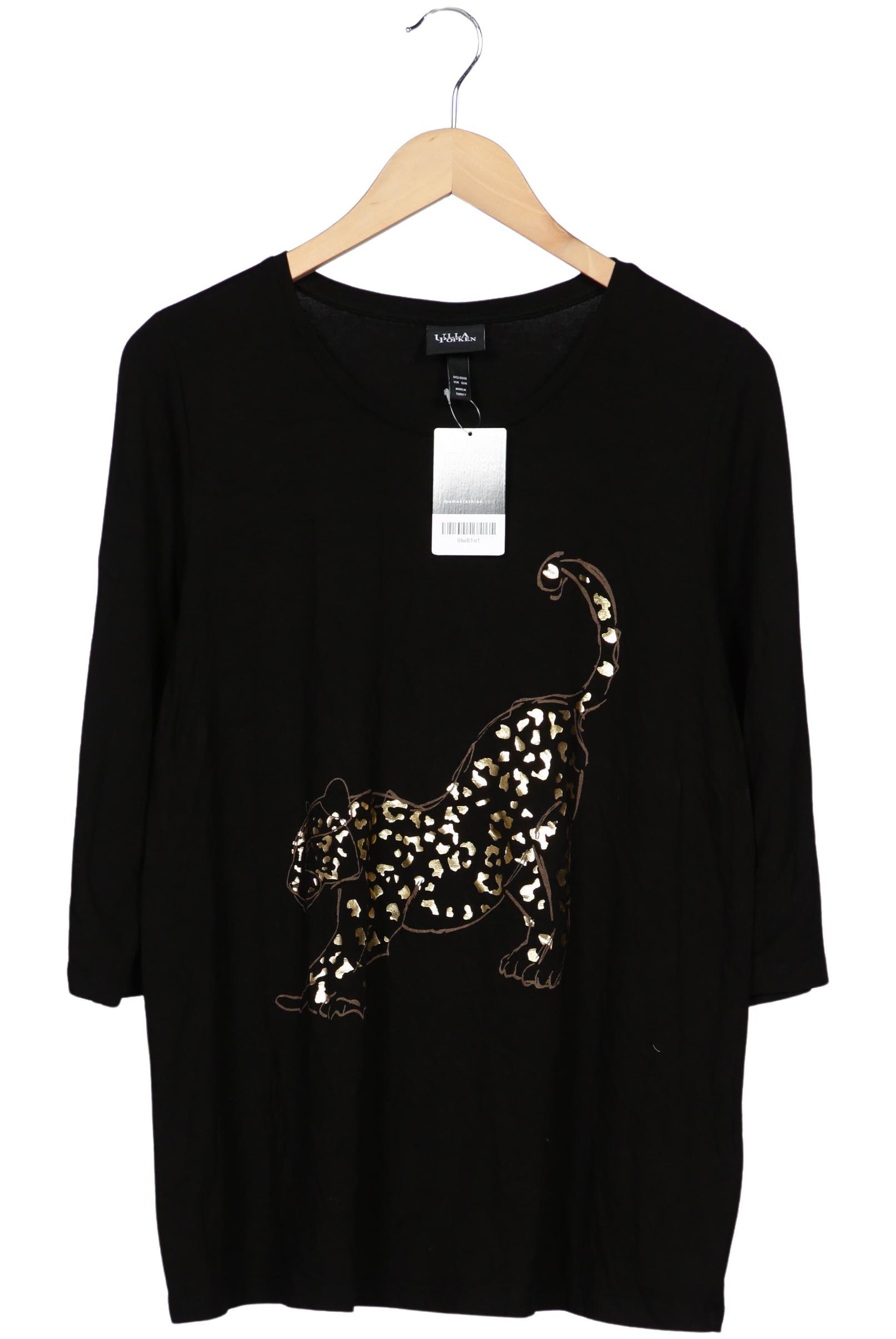 

Ulla Popken Damen Langarmshirt, schwarz, Gr. 42