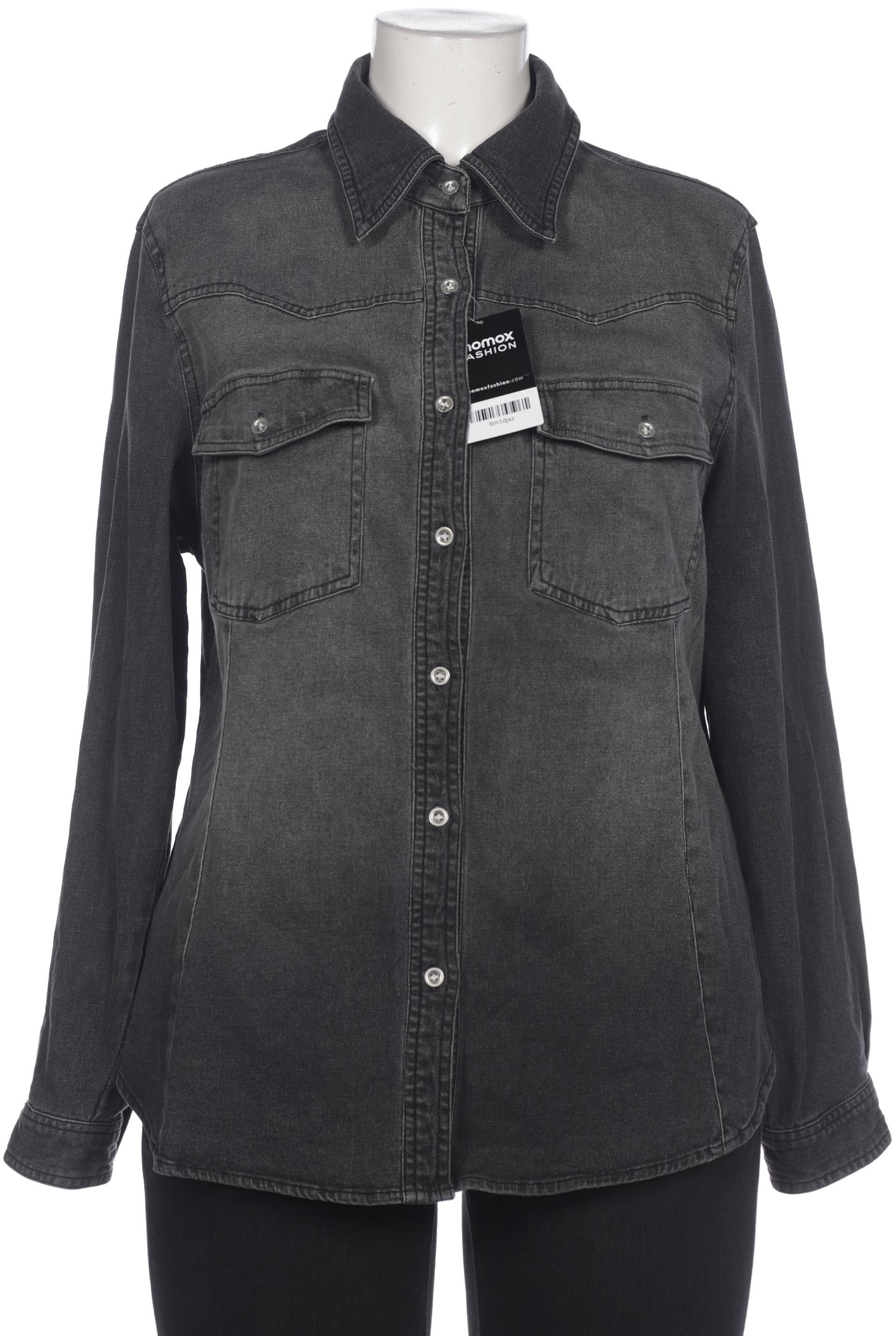 

Ulla Popken Damen Bluse, grau, Gr. 42