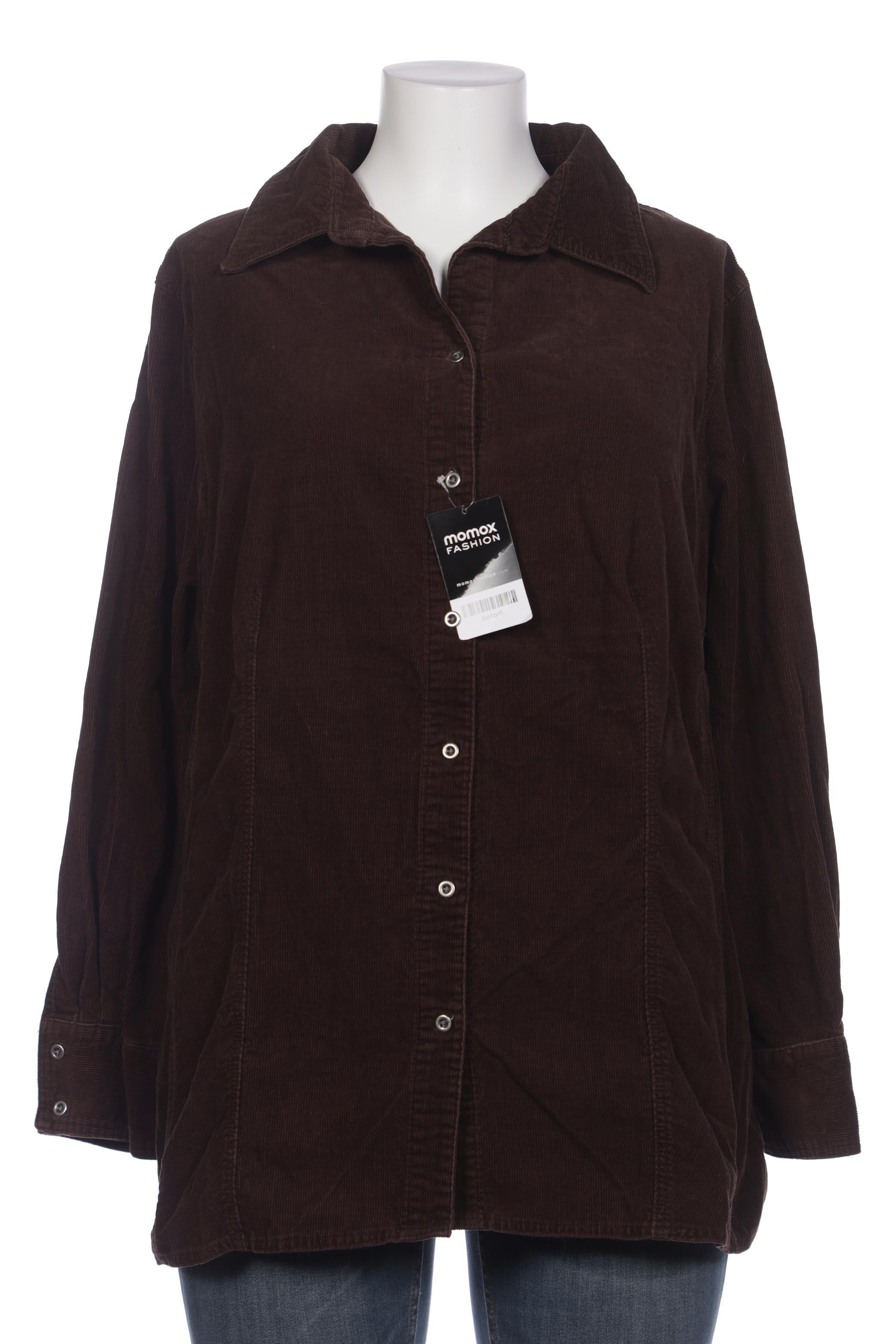 

Ulla Popken Damen Bluse, braun, Gr. 46