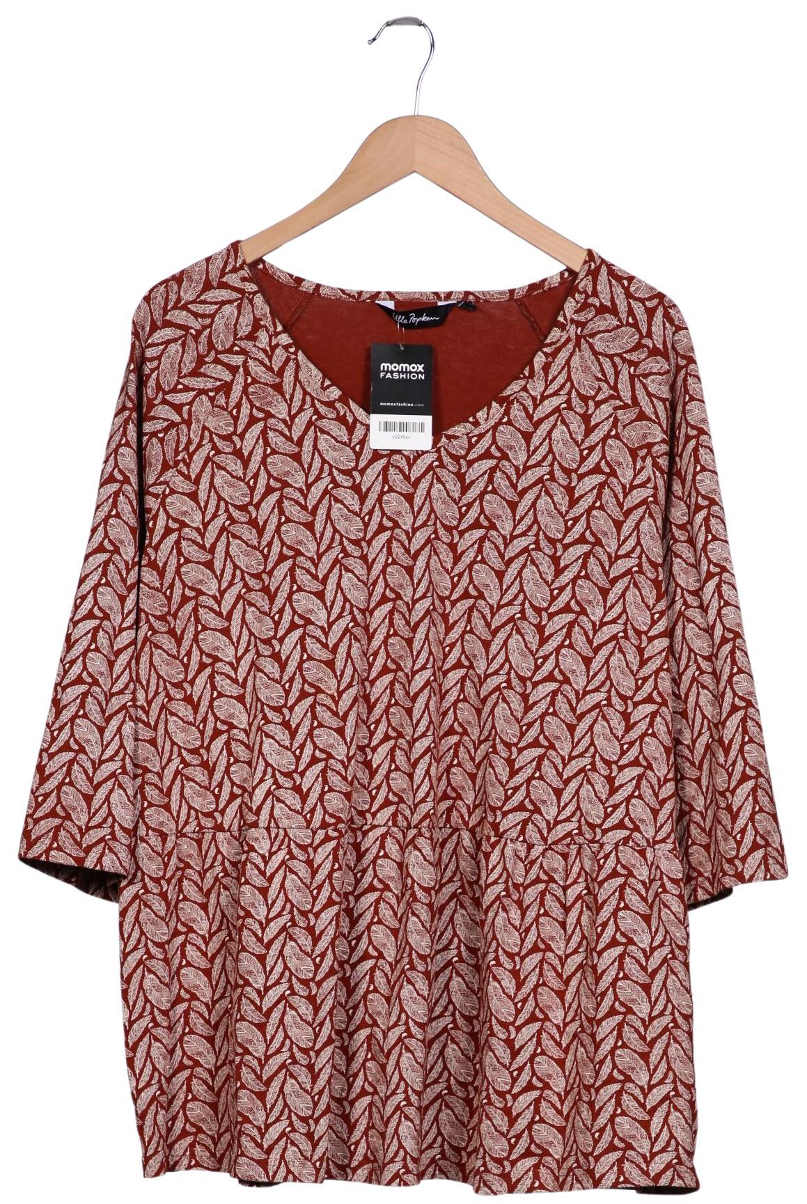 

Ulla Popken Damen Langarmshirt, braun, Gr. 50