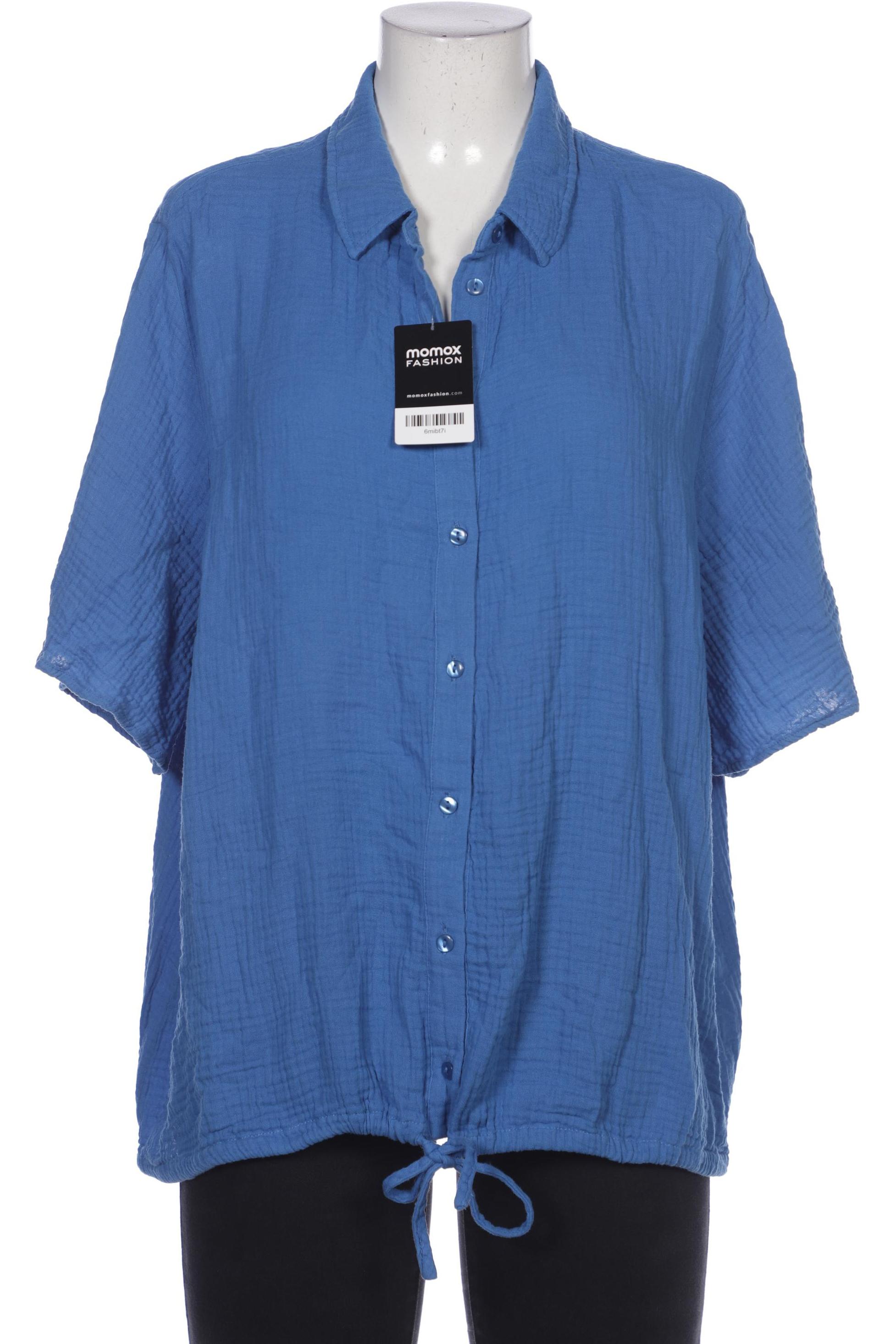 

Ulla Popken Damen Bluse, blau, Gr. 50