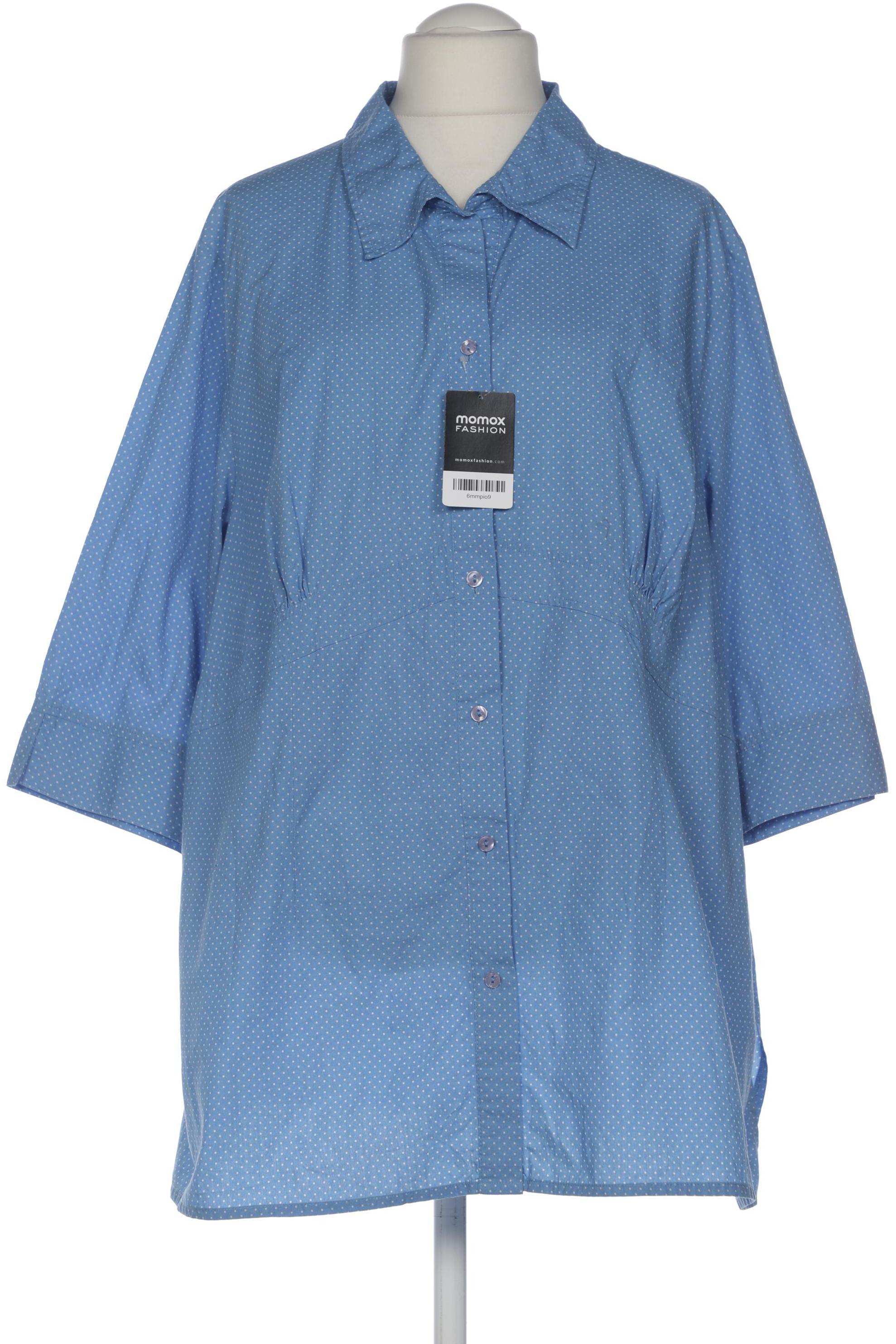 

Ulla Popken Damen Bluse, blau, Gr. 54