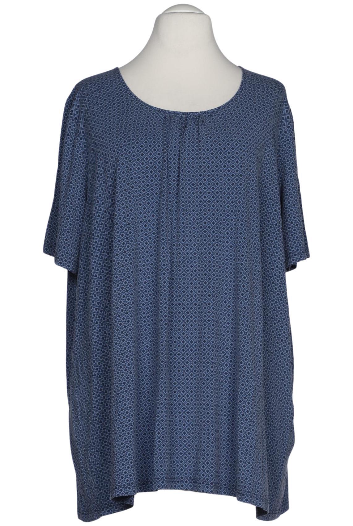 

Ulla Popken Damen T-Shirt, blau, Gr. 54