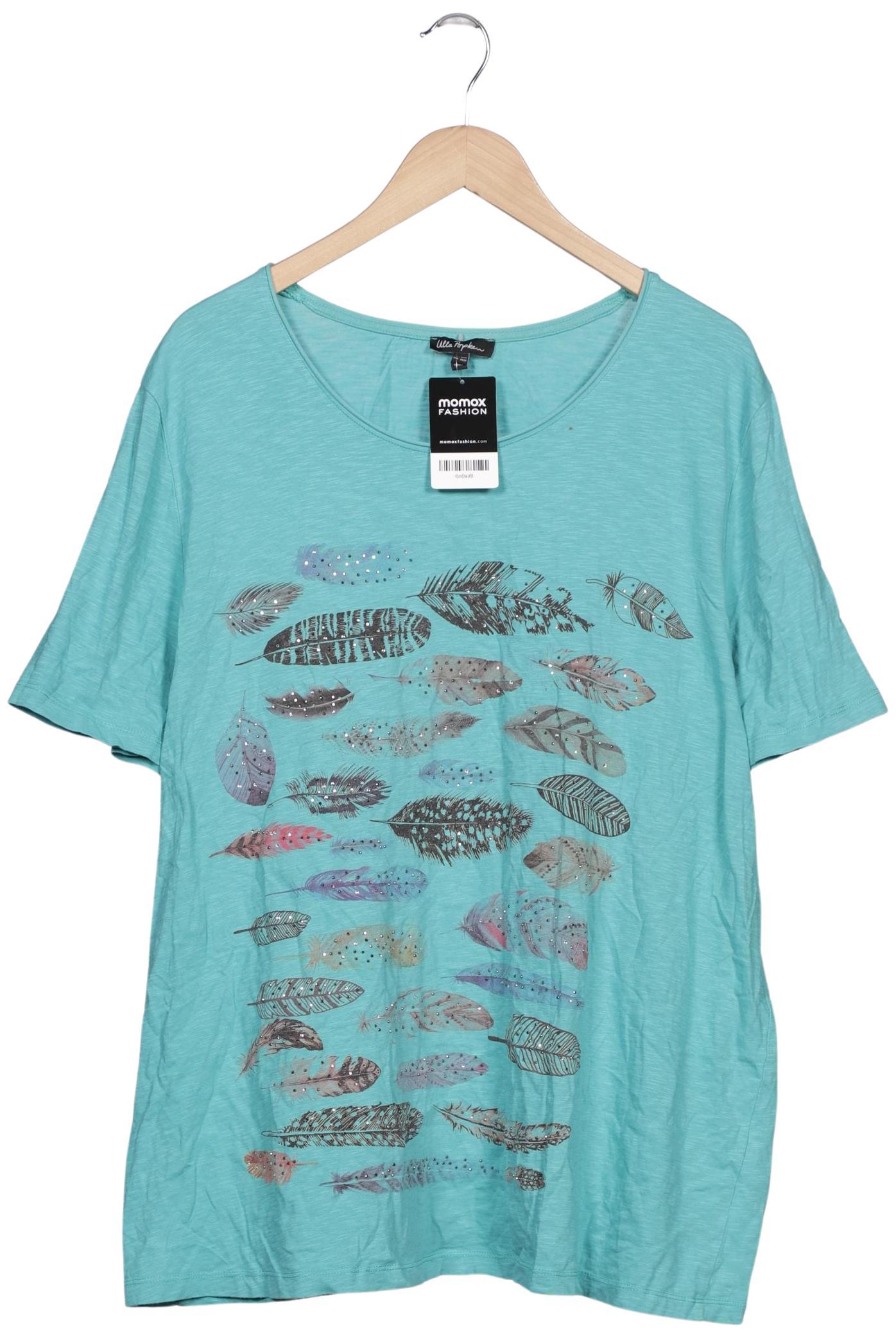 

Ulla Popken Damen T-Shirt, türkis, Gr. 50