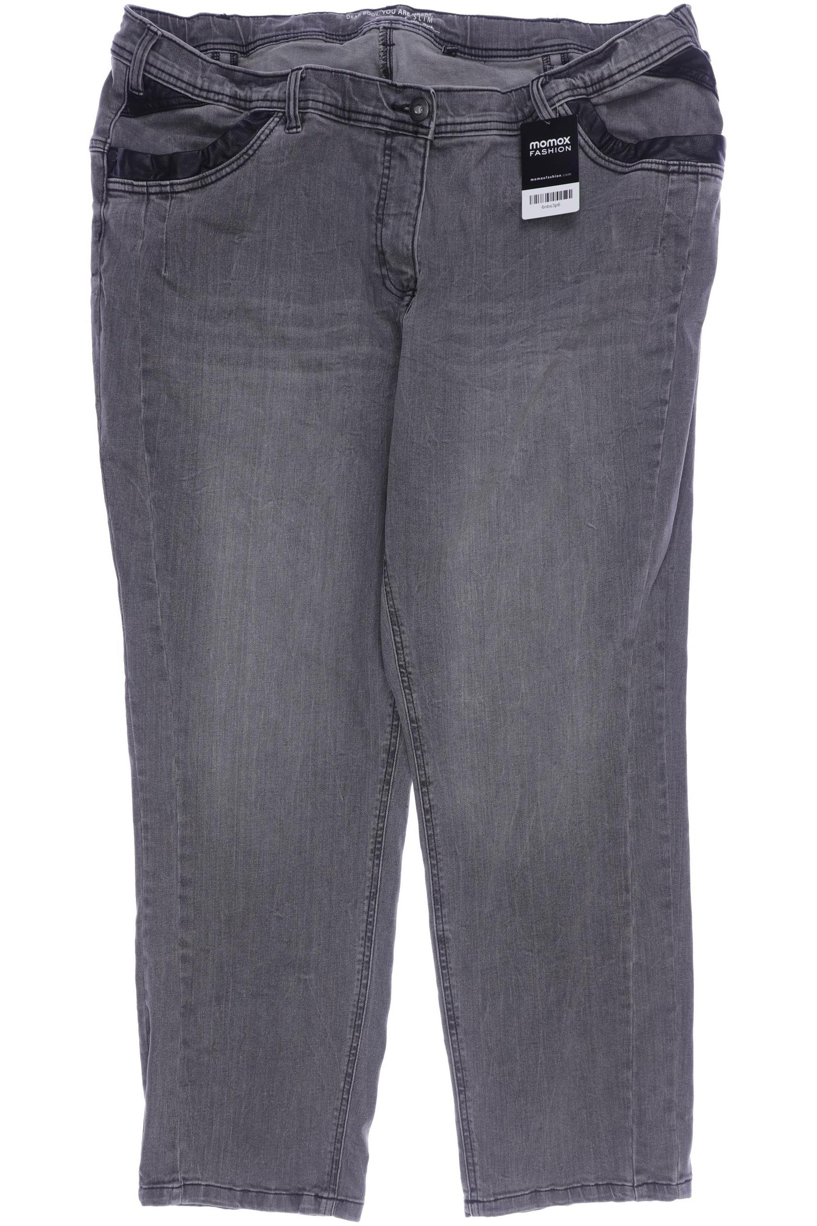 

Ulla Popken Damen Jeans, grau, Gr. 26