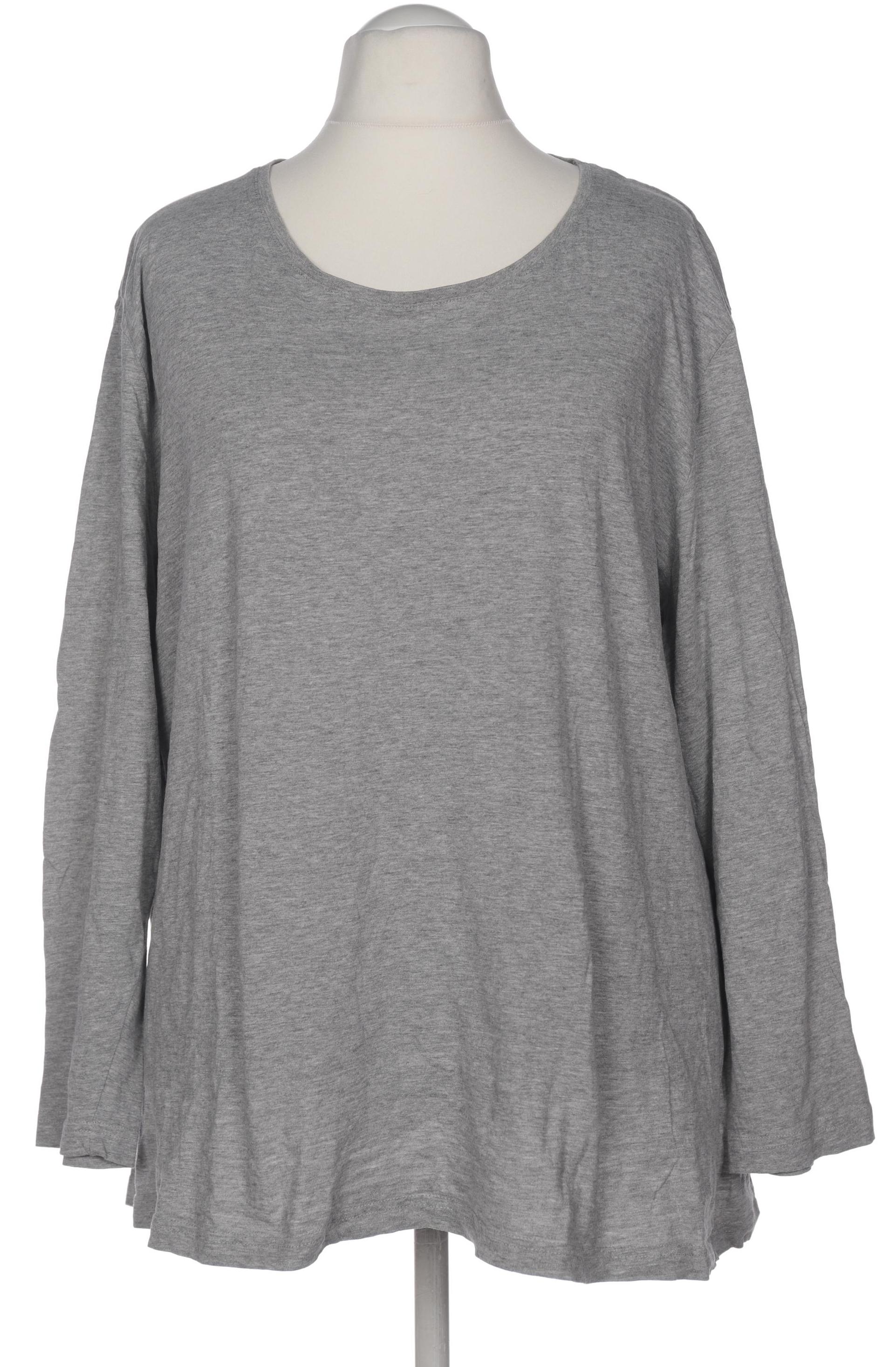 

Ulla Popken Damen Langarmshirt, grau