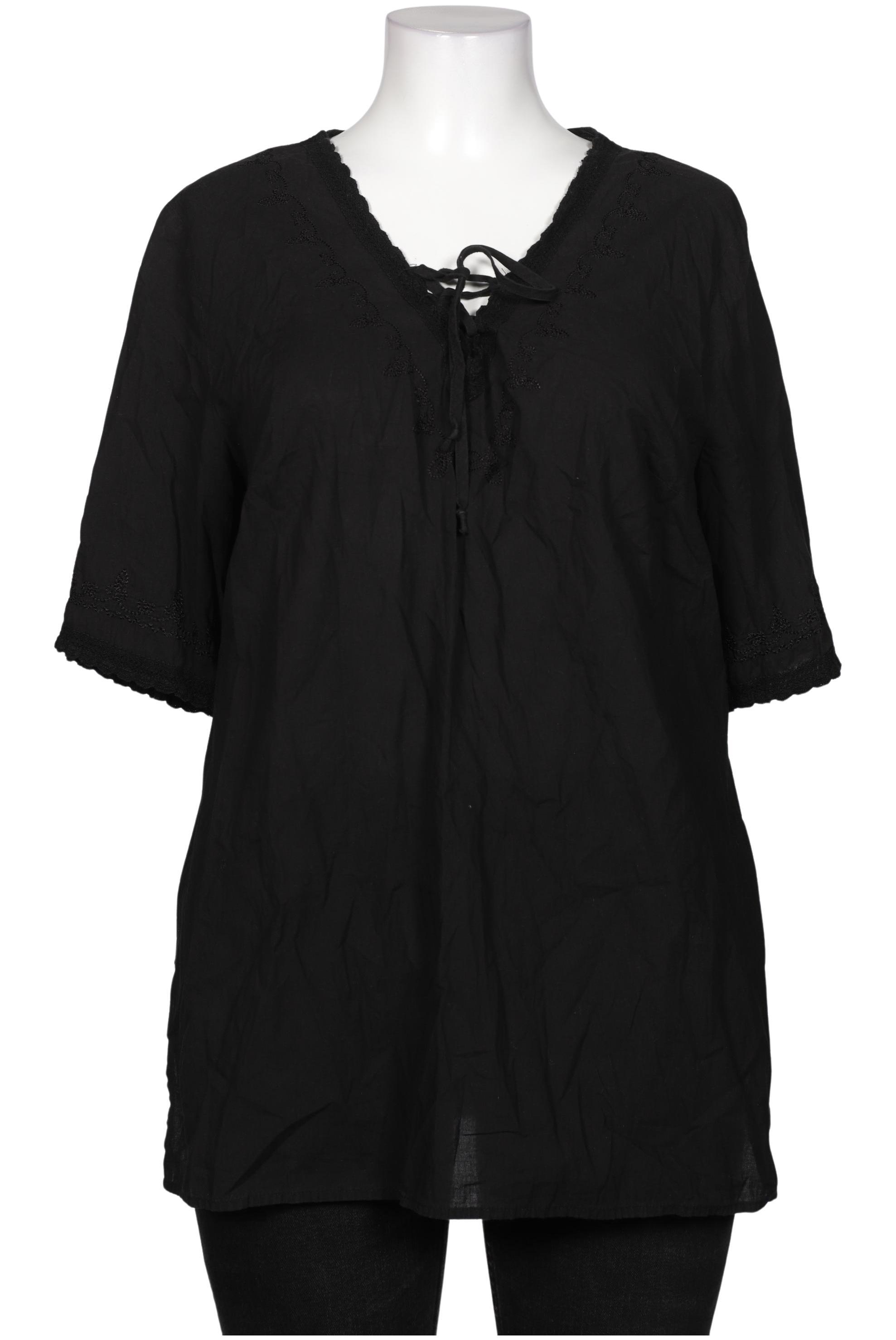 

Ulla Popken Damen Bluse, schwarz, Gr. 46
