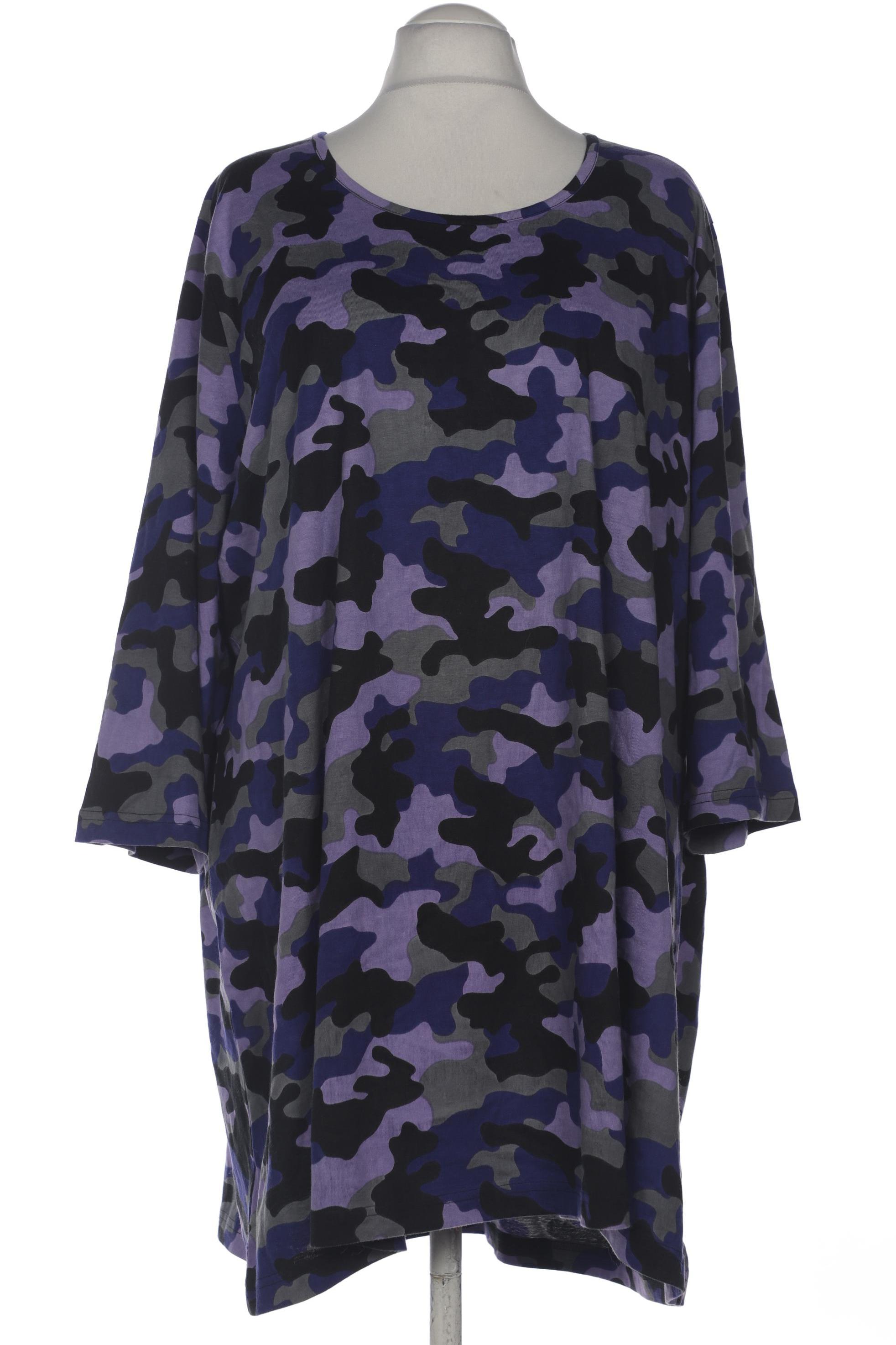 

Ulla Popken Damen Langarmshirt, blau, Gr. 54