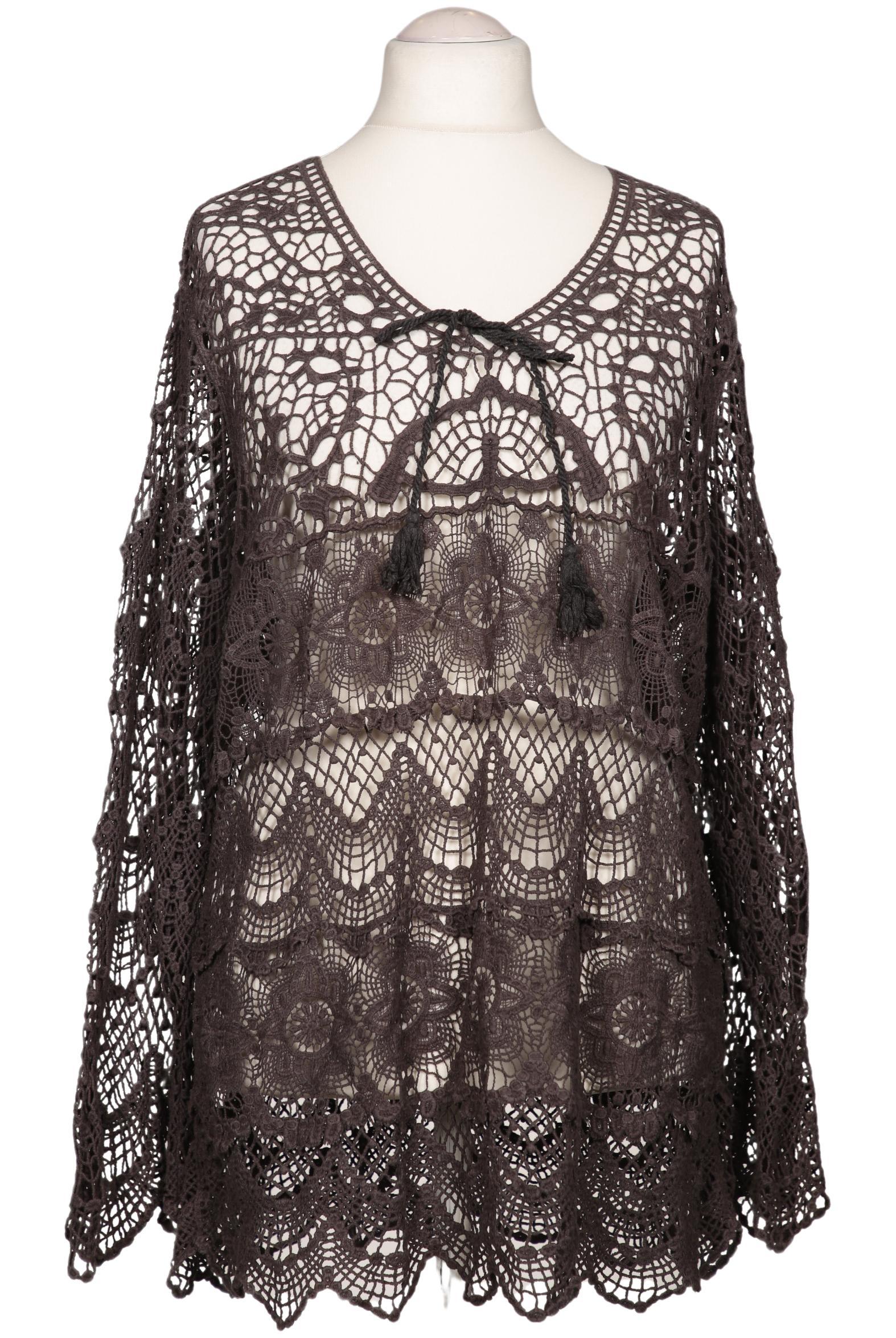 

Ulla Popken Damen Bluse, grau, Gr. 46