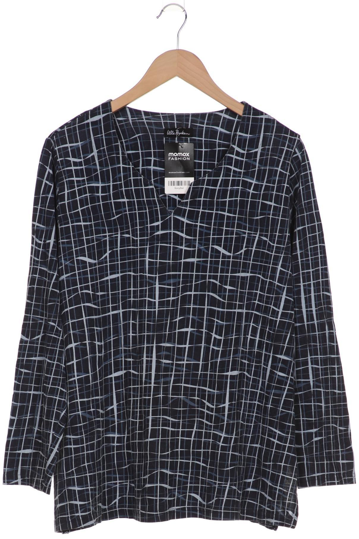 

Ulla Popken Damen Langarmshirt, marineblau, Gr. 48