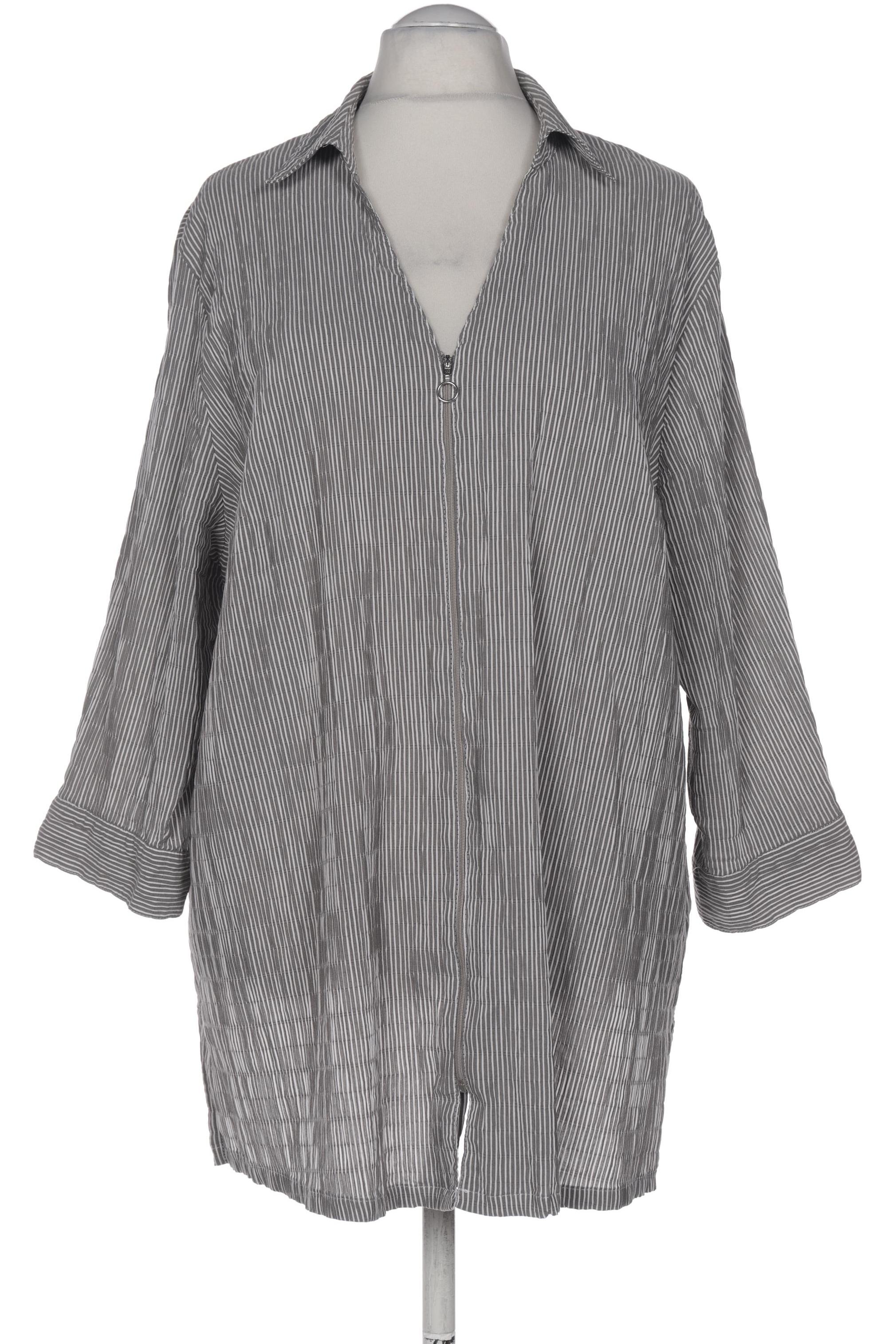 

Ulla Popken Damen Bluse, grau, Gr. 54