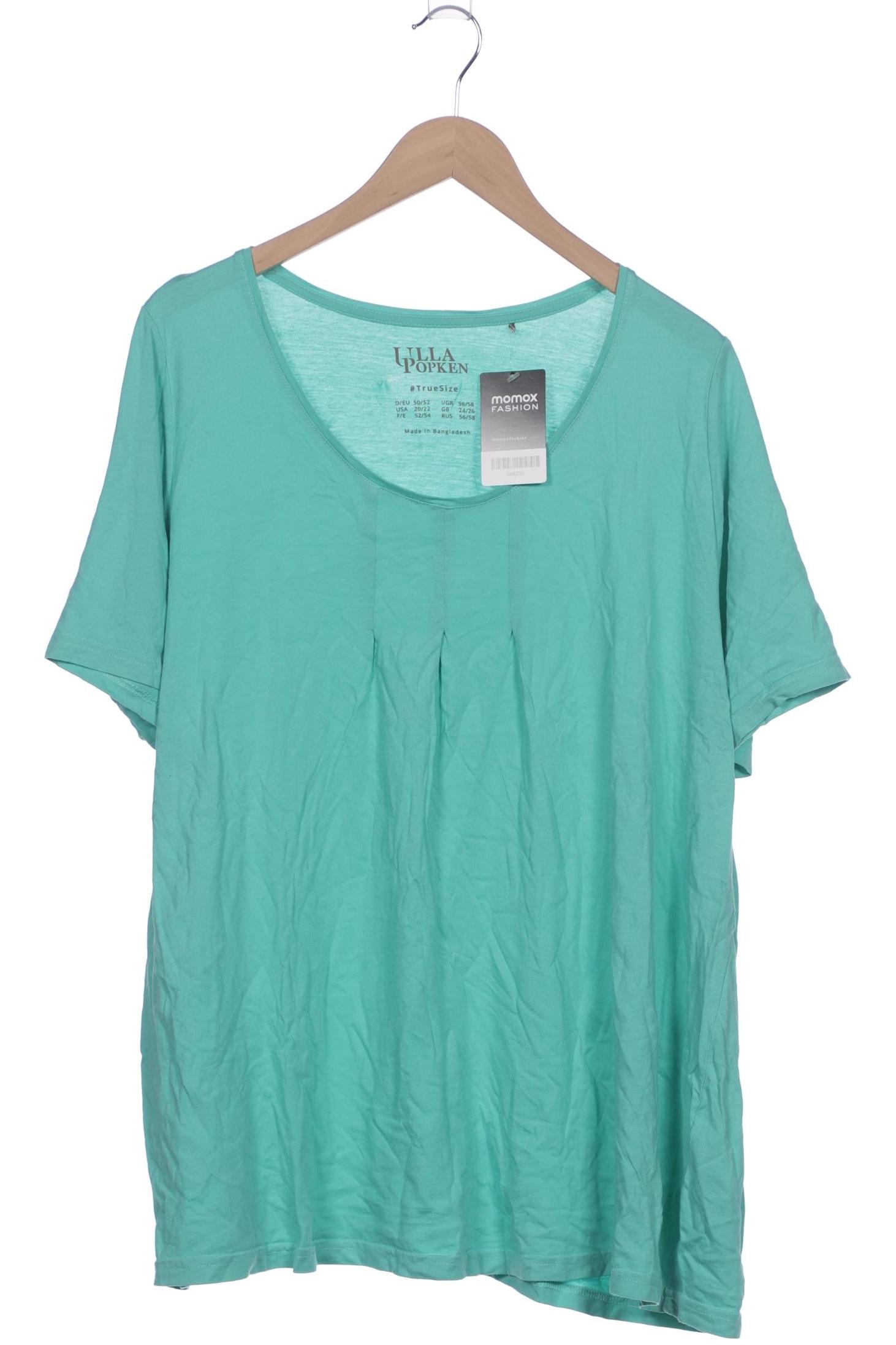 

Ulla Popken Damen T-Shirt, türkis, Gr. 50