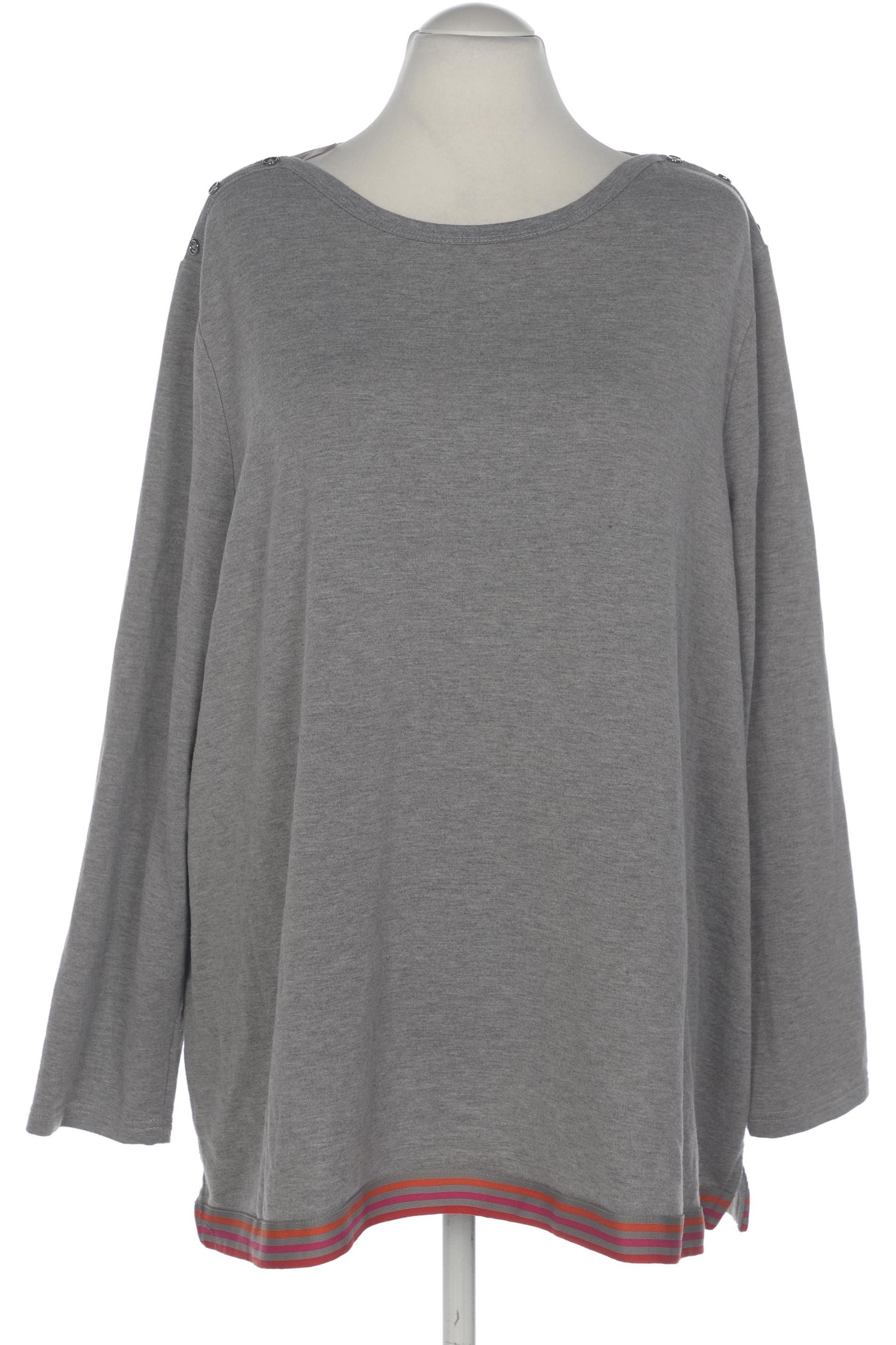 

Ulla Popken Damen Sweatshirt, grau, Gr. 54