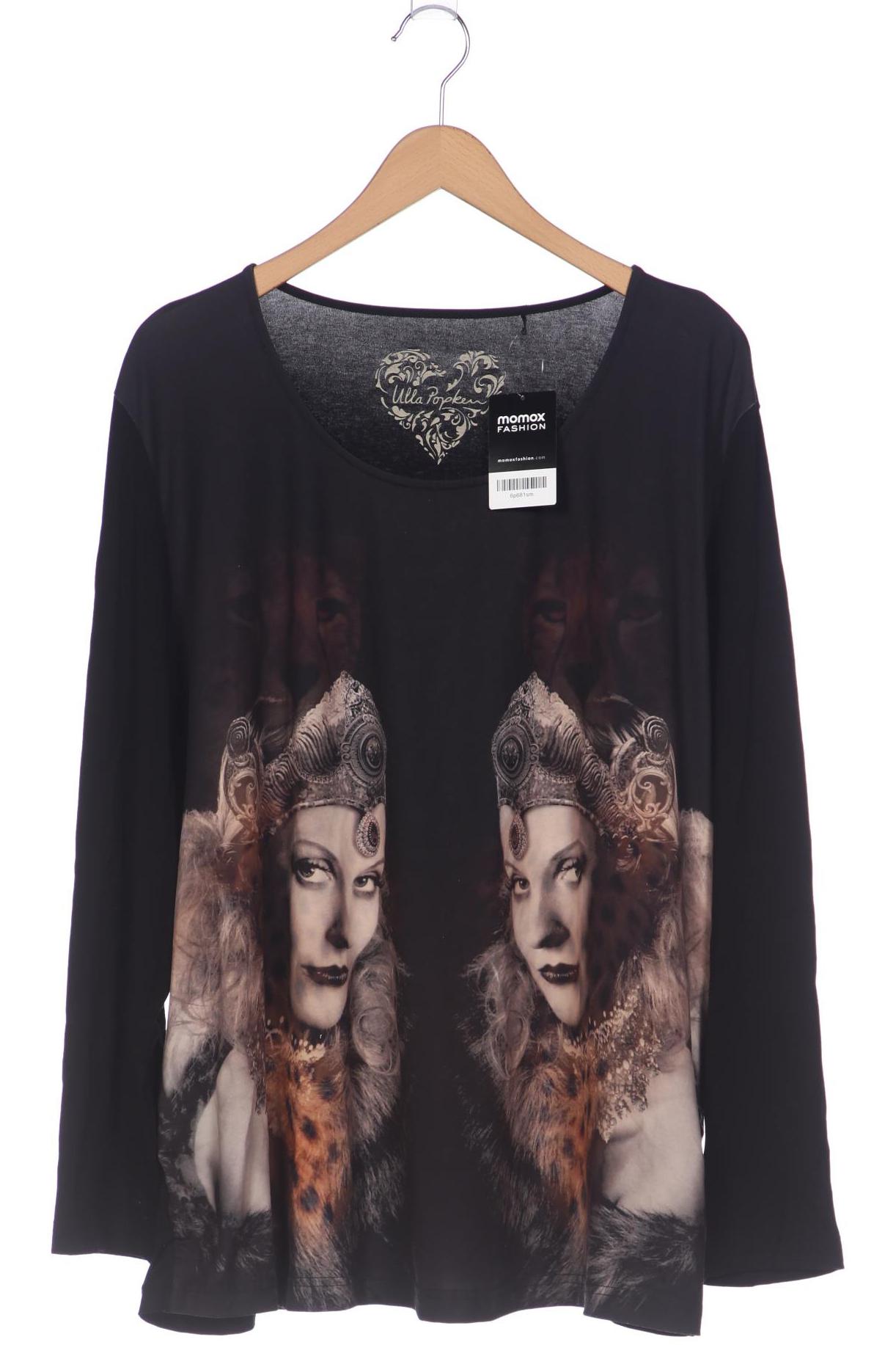 

Ulla Popken Damen Langarmshirt, schwarz, Gr. 50
