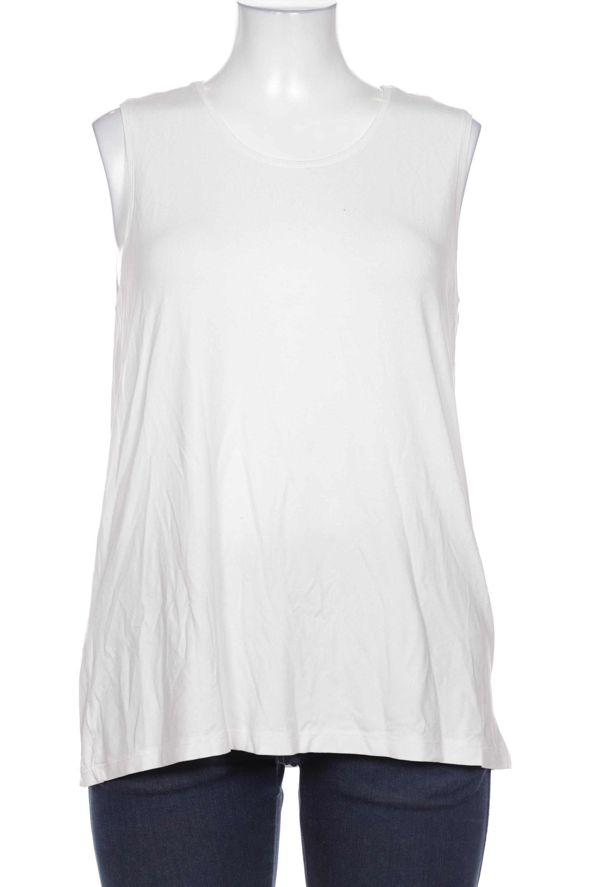 

Ulla Popken Damen Top, weiß, Gr. 46